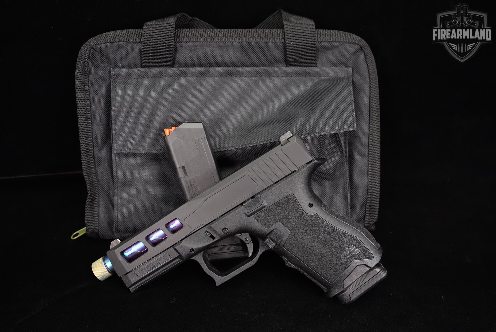 Palmetto State Armory PSA Dagger Compact 9mm THREADED +2 MAGS & ORIG CASE-img-2