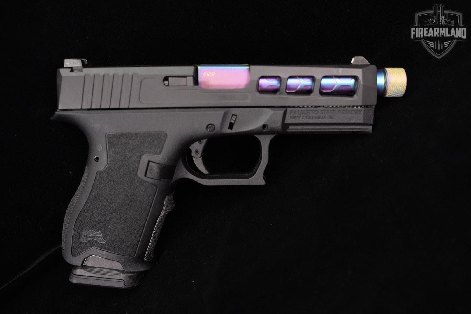 Palmetto State Armory PSA Dagger Compact 9mm THREADED +2 MAGS & ORIG CASE-img-4