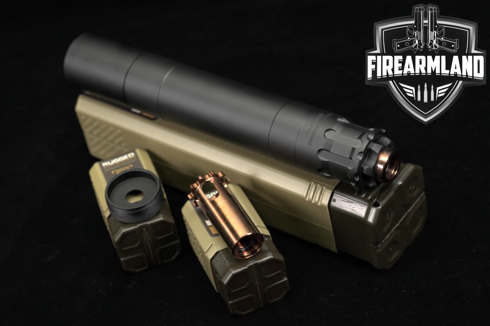 Rugged Suppressors Obsidian 45ACP .45 ACP in Excellent Condition Thumbnail