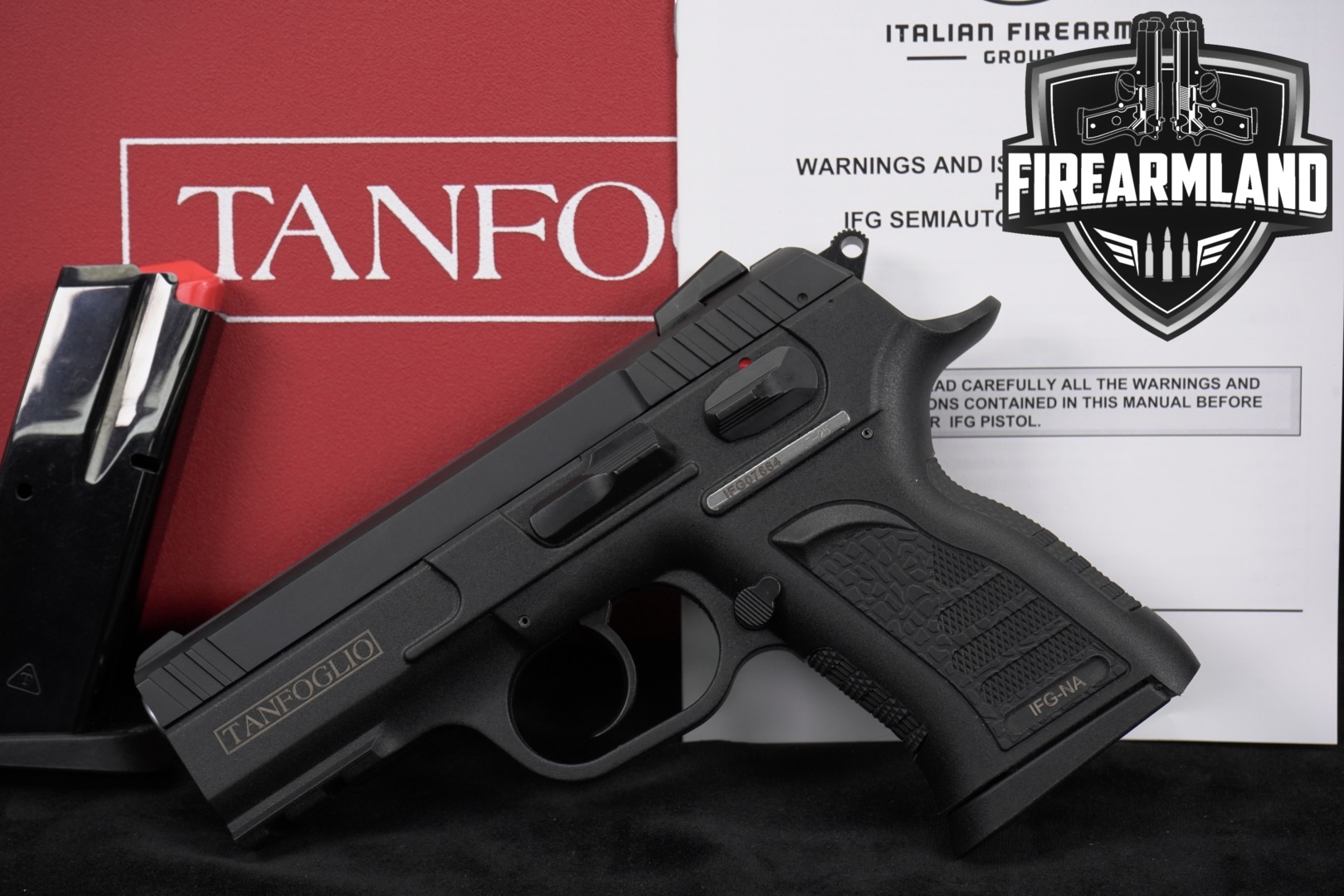 Tanfoglio Force Compact F Defiant 10mm Black in Excellent Condition Thumbnail