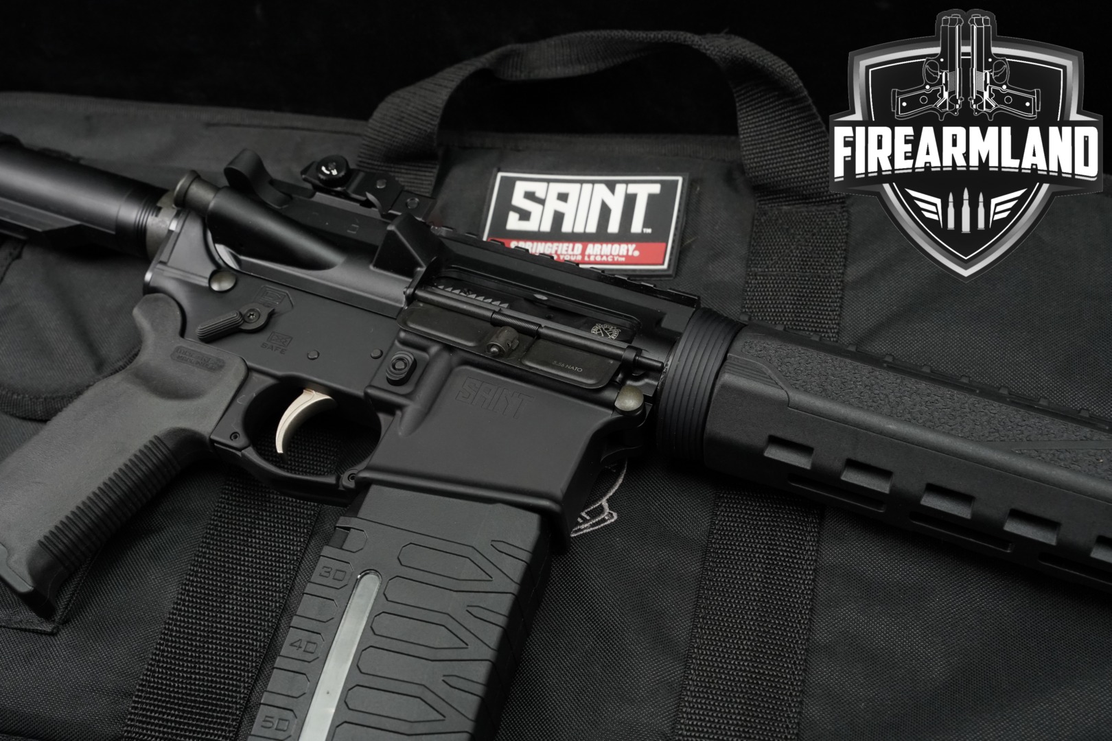 Springfield Armory SAINT M-LOK 5.56mm NATO Black in Very Good Condition Thumbnail