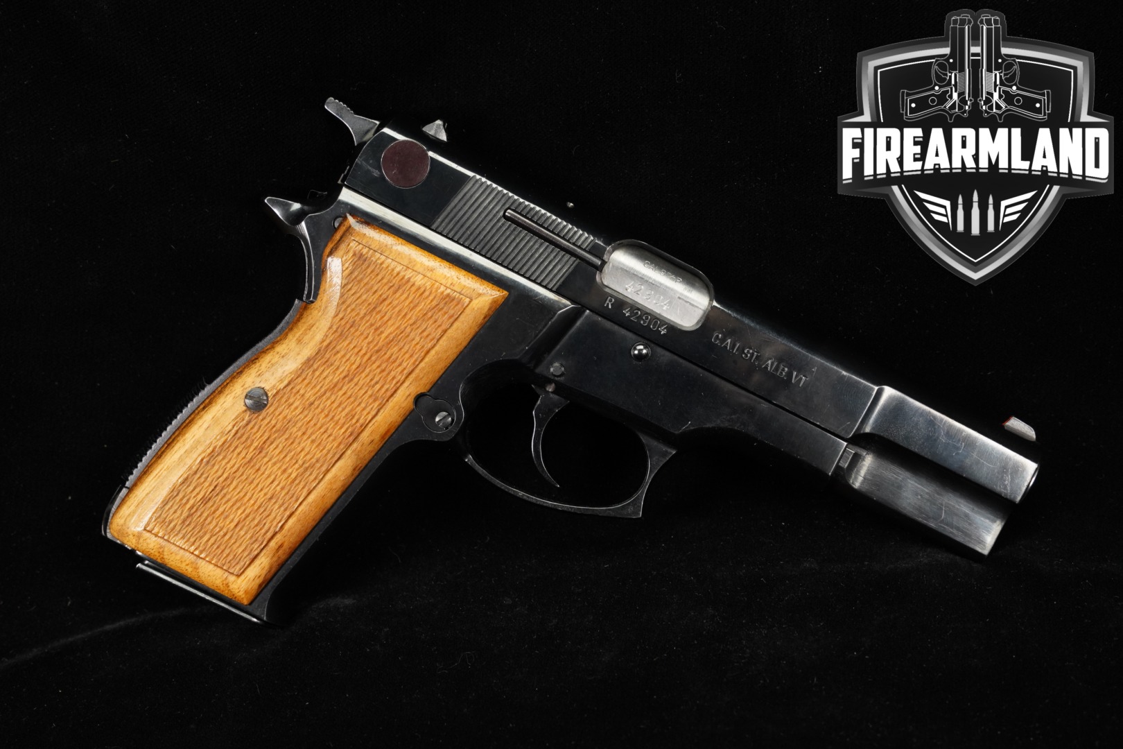 FEG P9R 9mm 4.65" Blued Browning Hi-Power Lineage DA/SA-img-0