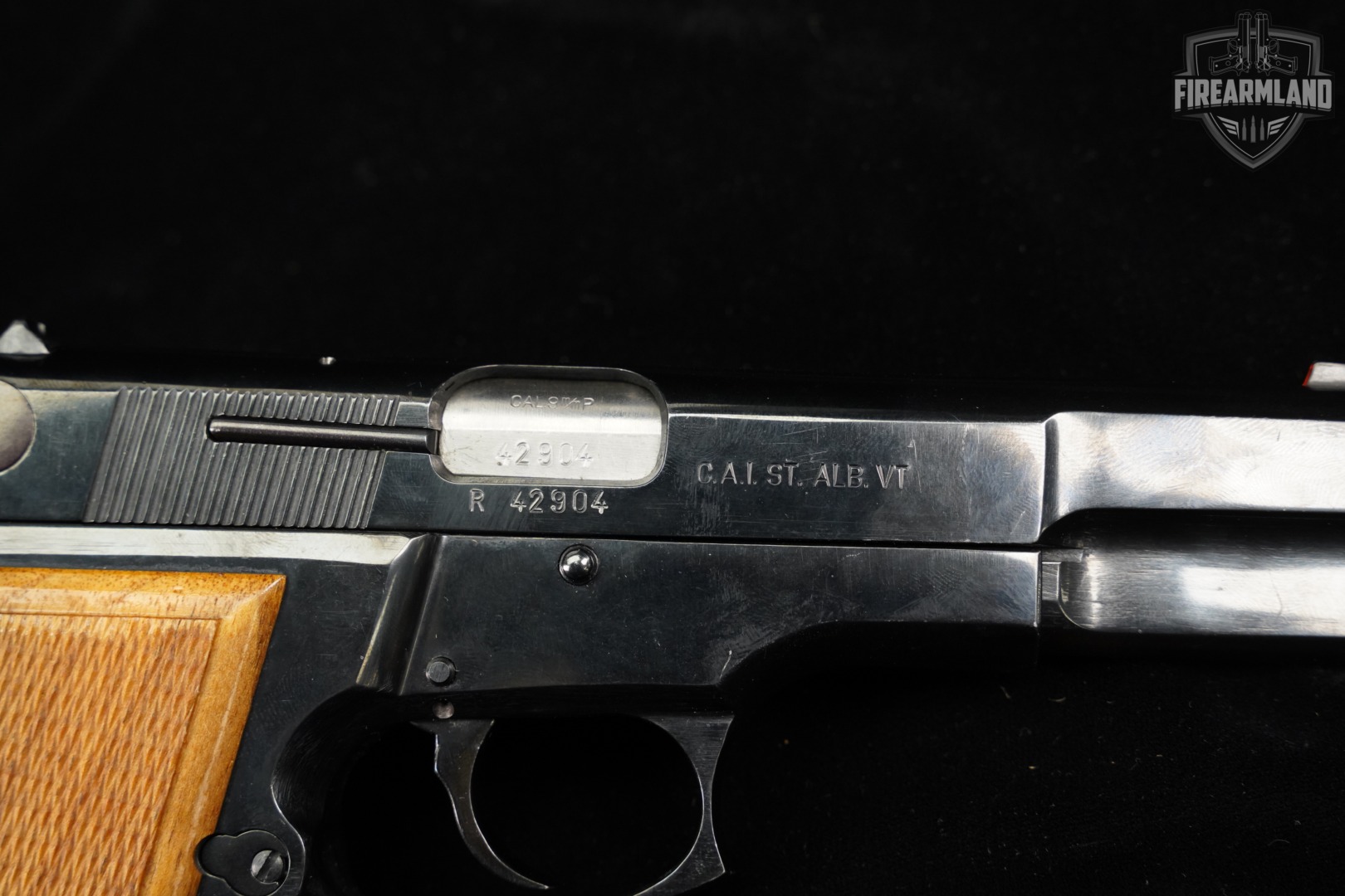 FEG P9R 9mm 4.65" Blued Browning Hi-Power Lineage DA/SA-img-11