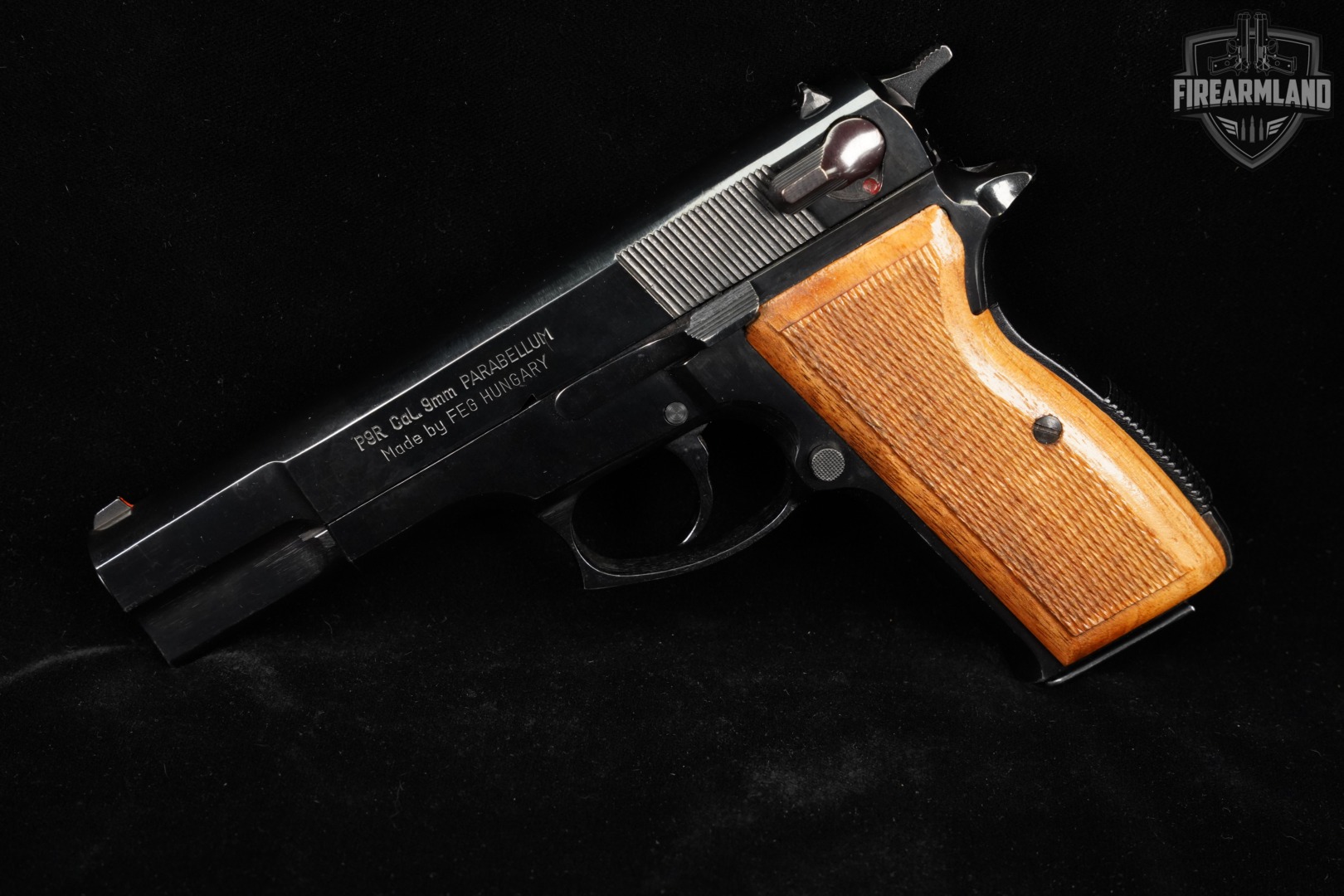 FEG P9R 9mm 4.65" Blued Browning Hi-Power Lineage DA/SA-img-2