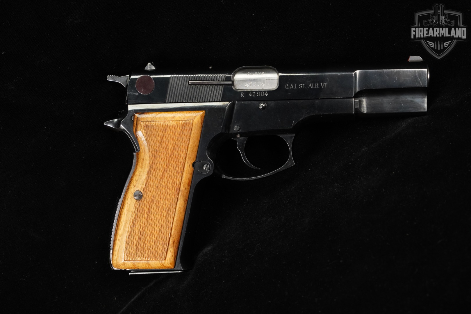 FEG P9R 9mm 4.65" Blued Browning Hi-Power Lineage DA/SA-img-3