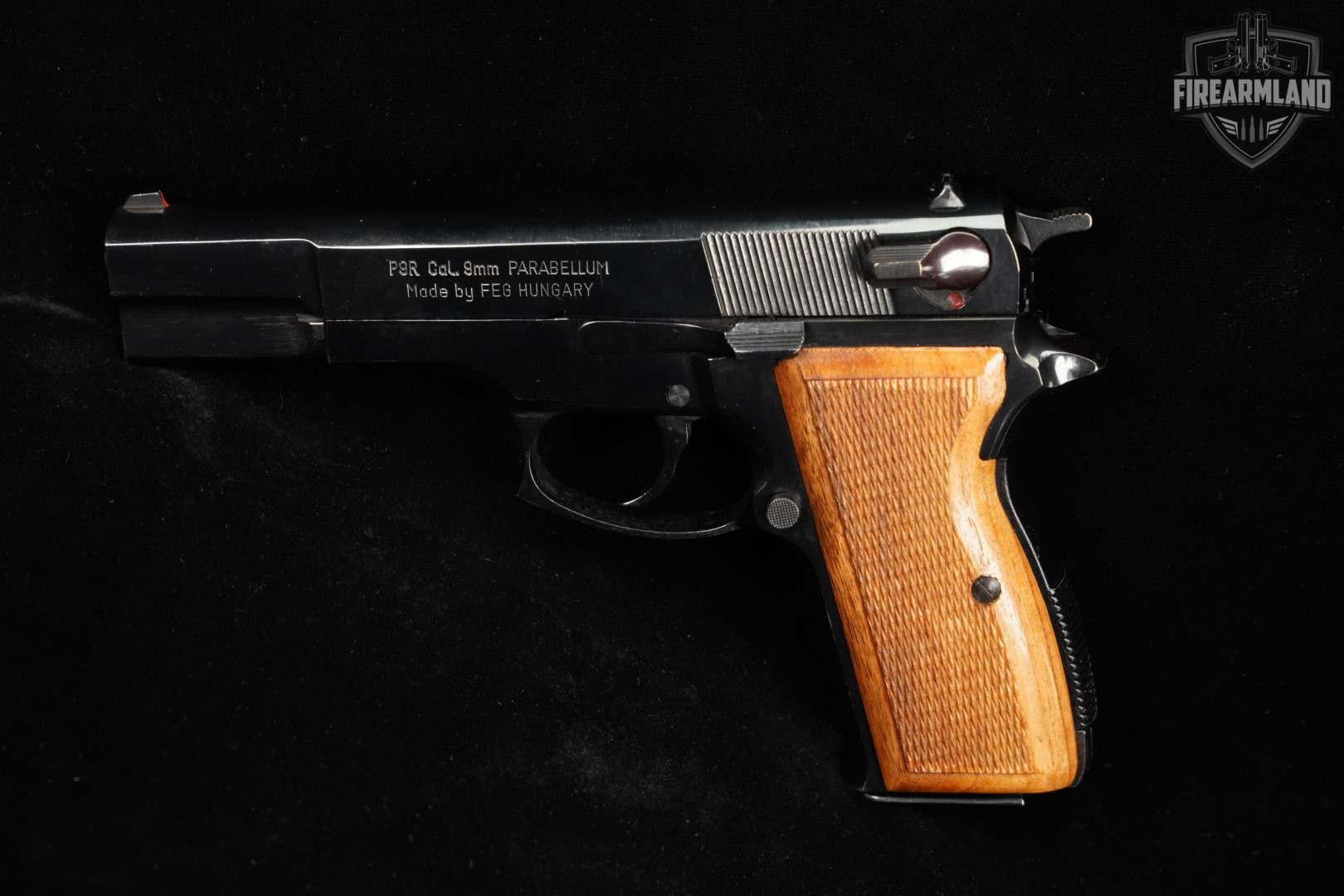 FEG P9R 9mm 4.65" Blued Browning Hi-Power Lineage DA/SA-img-4