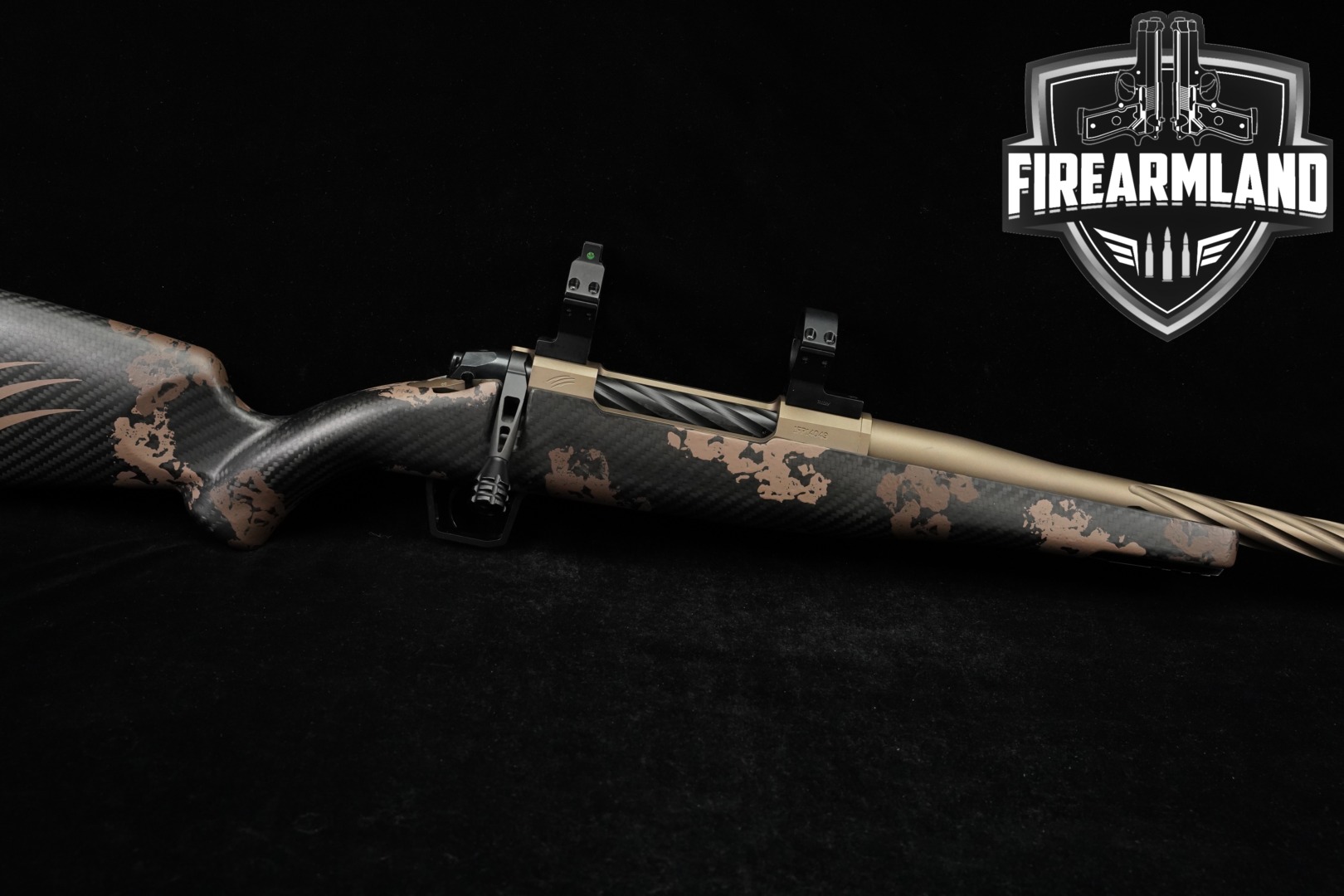 Fierce Rogue Twisted 7mm Backcountry Custom Cerakote in Very Good Condition Thumbnail