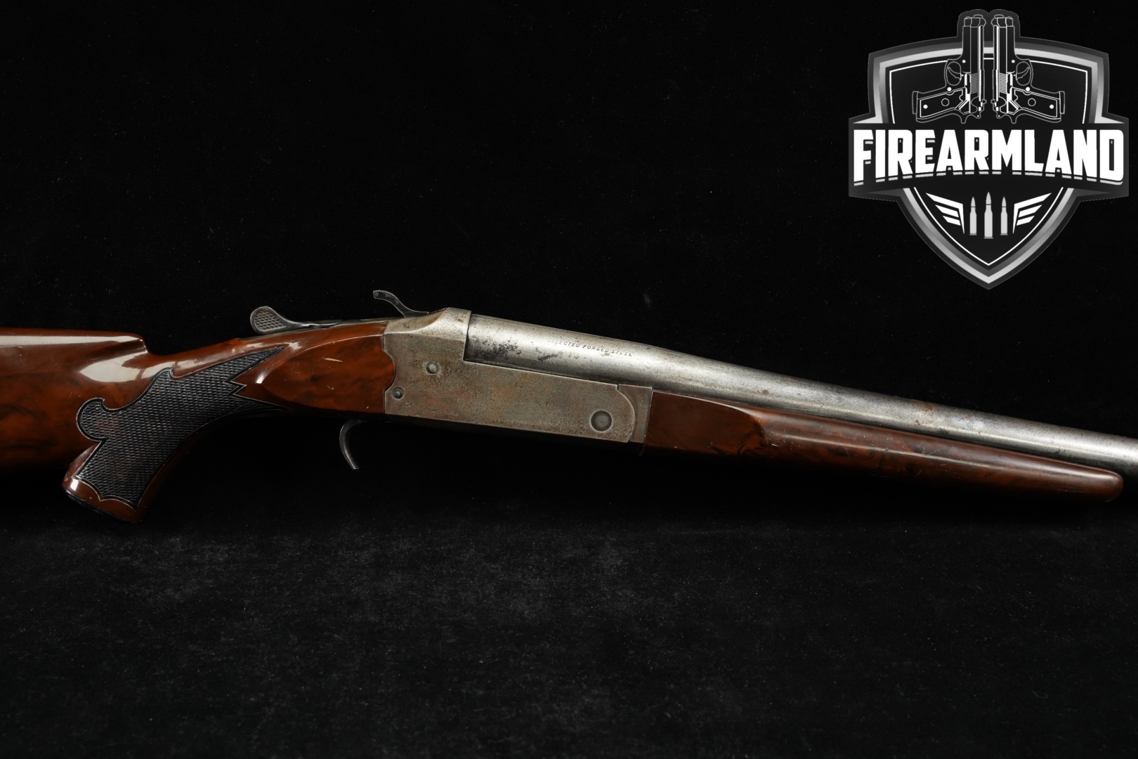 Springfield Model 94B 16 Gauge Marbled Brown in Fair Condition Thumbnail