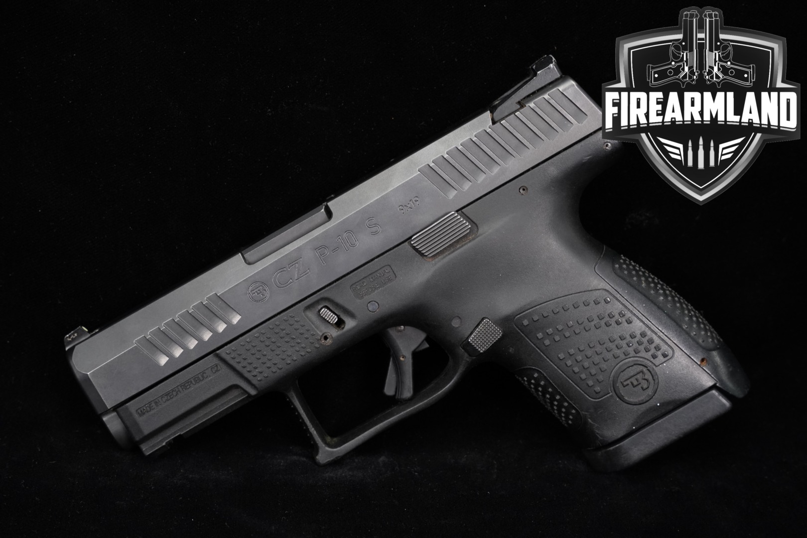 CZ P-10 S 9mm Luger Black in Good Condition Thumbnail