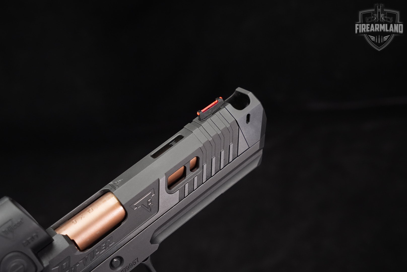 Taran Tactical TTI JW4 Pit Viper COMP 9mm 1911 2011 +2 MAGS, TRIJICON SRO-img-14