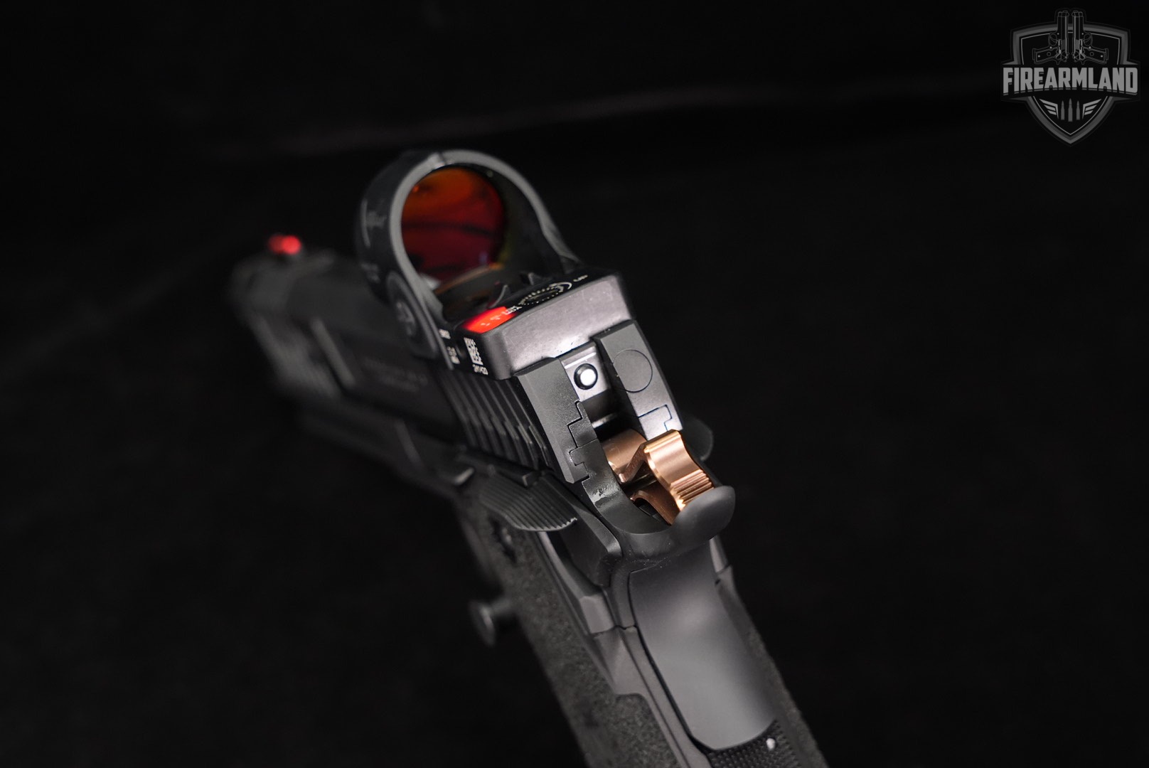 Taran Tactical TTI JW4 Pit Viper COMP 9mm 1911 2011 +2 MAGS, TRIJICON SRO-img-6