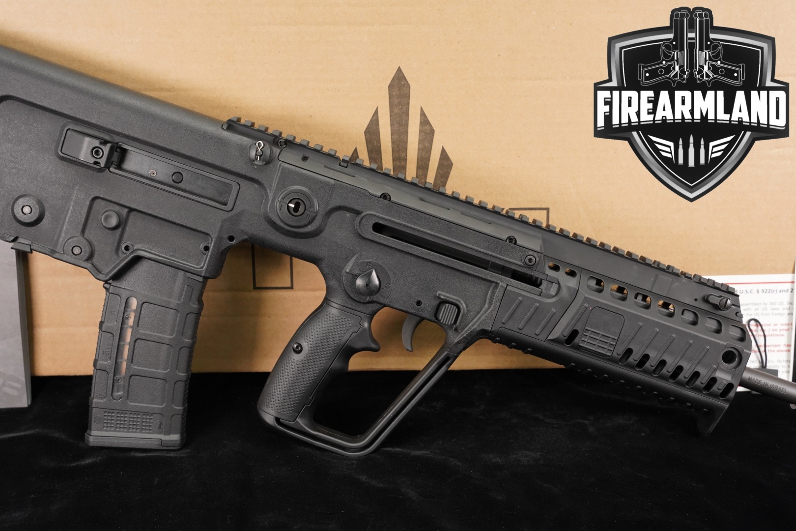 Israel Weapon Industries (IWI) Tavor X95 5.56mm NATO Black in Very Good Condition Thumbnail