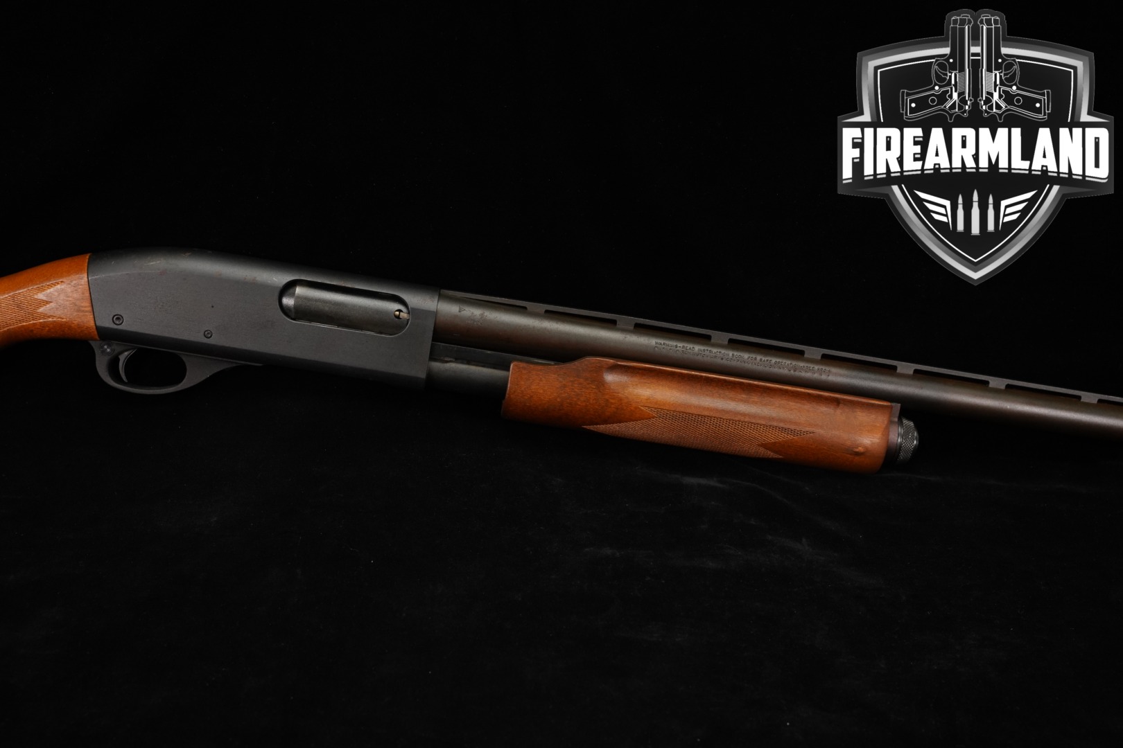 Remington Model 870 Express Magnum 12 Gauge Black & Hardwood in Fair Condition Thumbnail