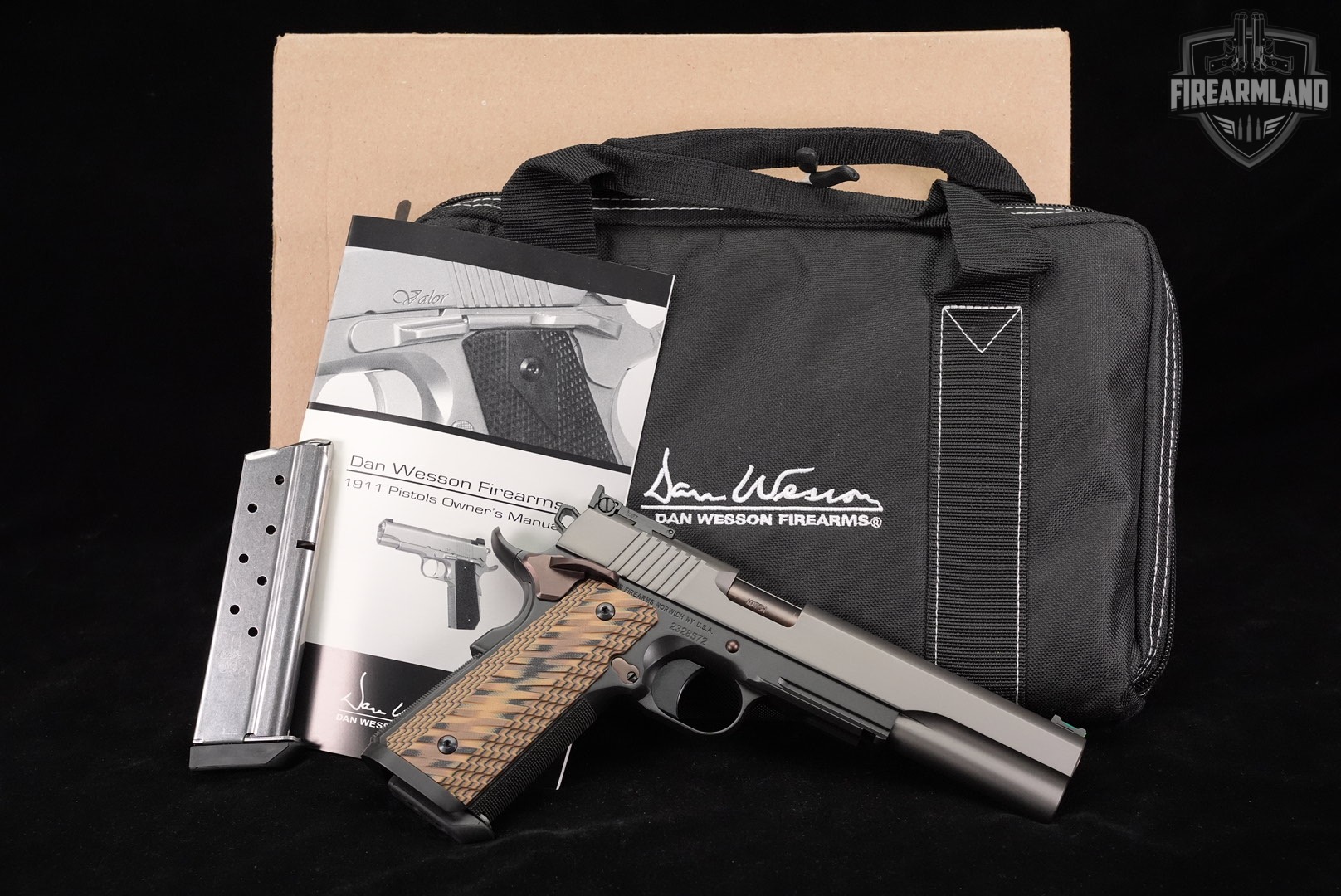 Dan Wesson Kodiak 10mm 1911 6" Tri-Tone +2 MAGS & ORIG BOX-img-2