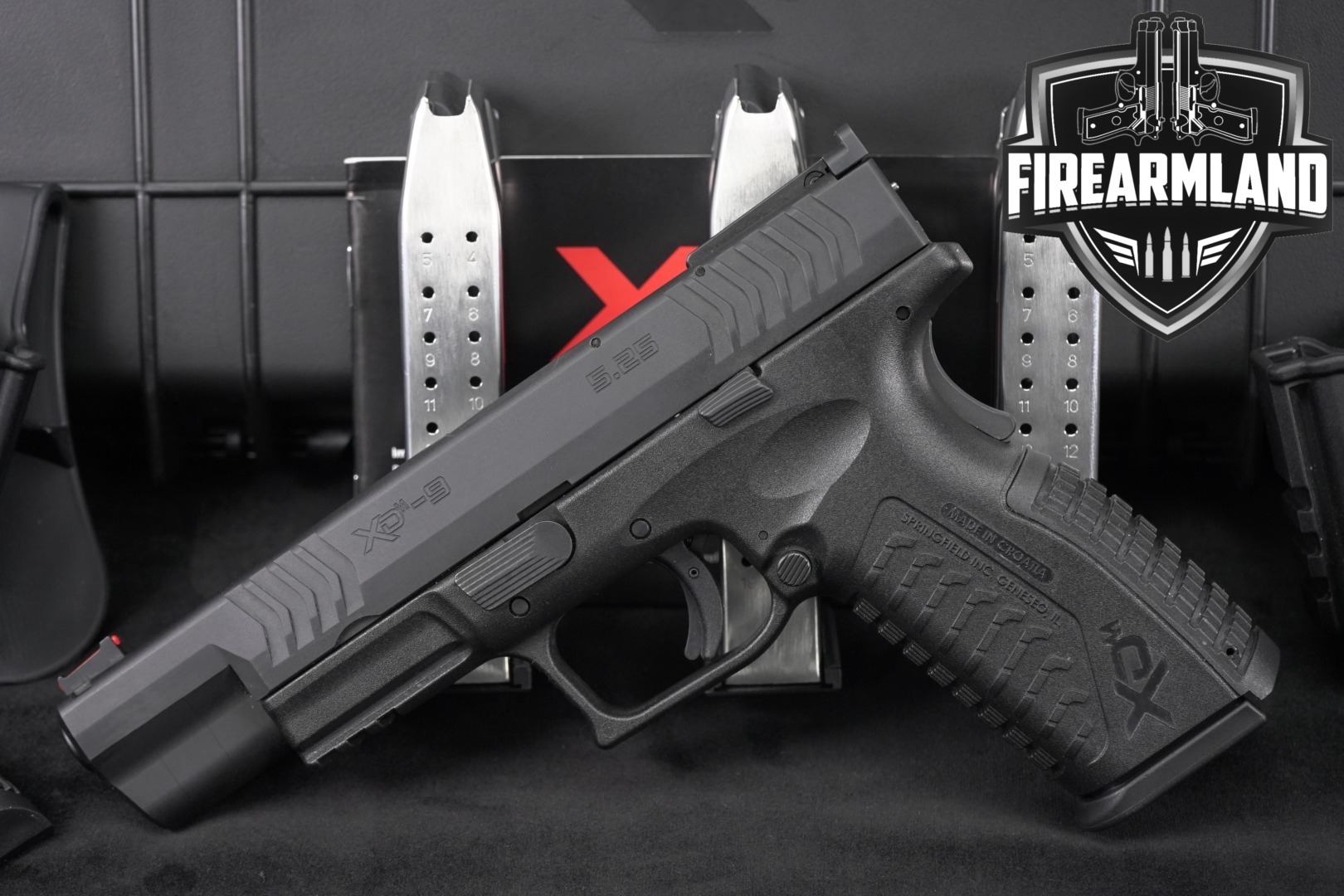 Springfield Armory XD(M) 5.25 Competition Series 9mm Luger Black in Very Good Condition Thumbnail