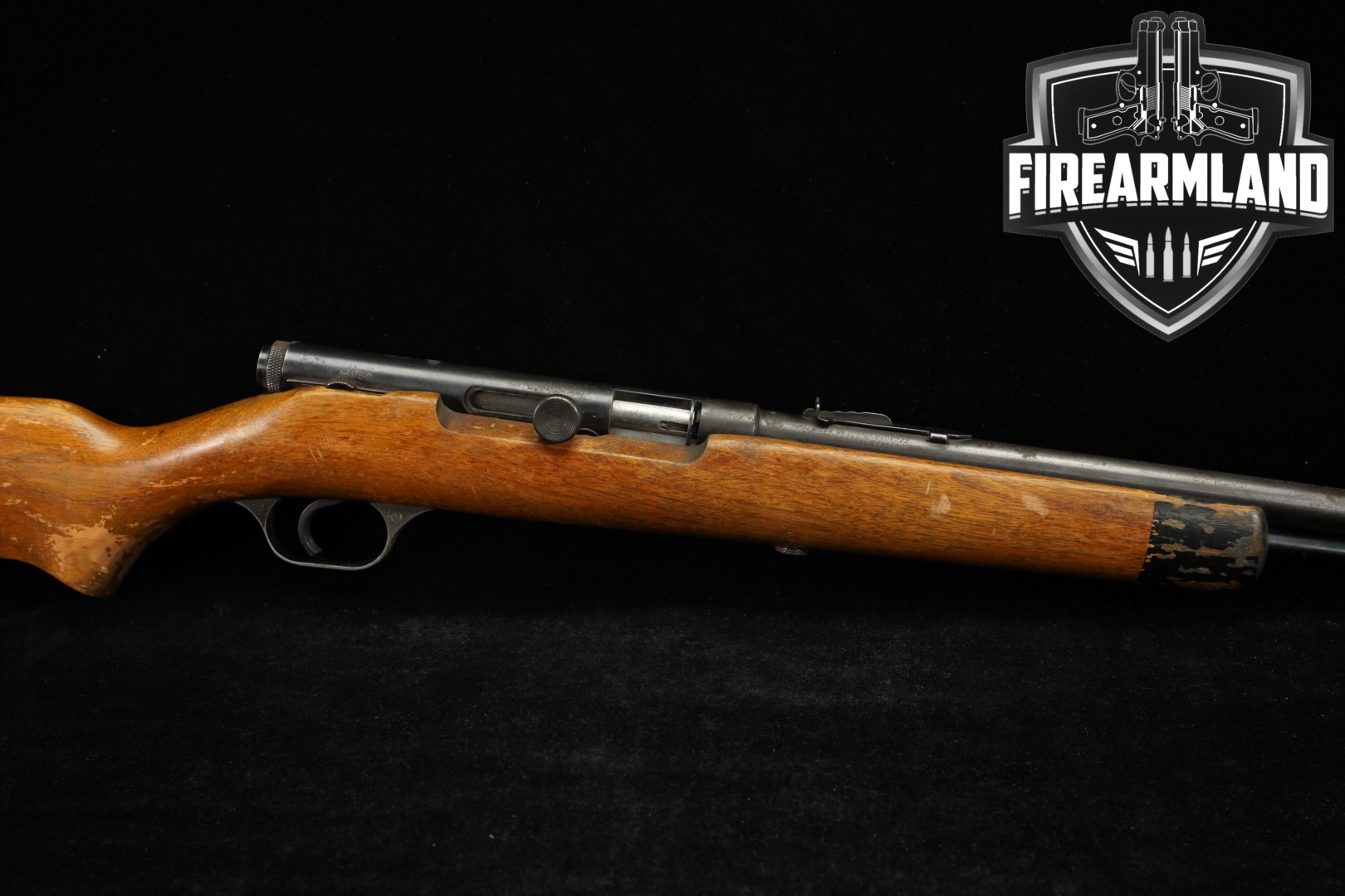 Stevens Arms Model 87A .22 LR Blued & Hardwood in Fair Condition Thumbnail