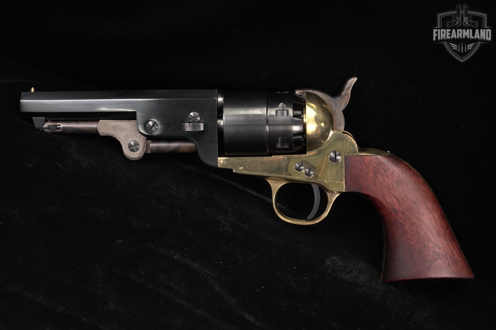 F.lli Pietta 1851 Navy Reb Nord Sheriff 44 BPM Flli 4.75" +ORIG BOX-img-3