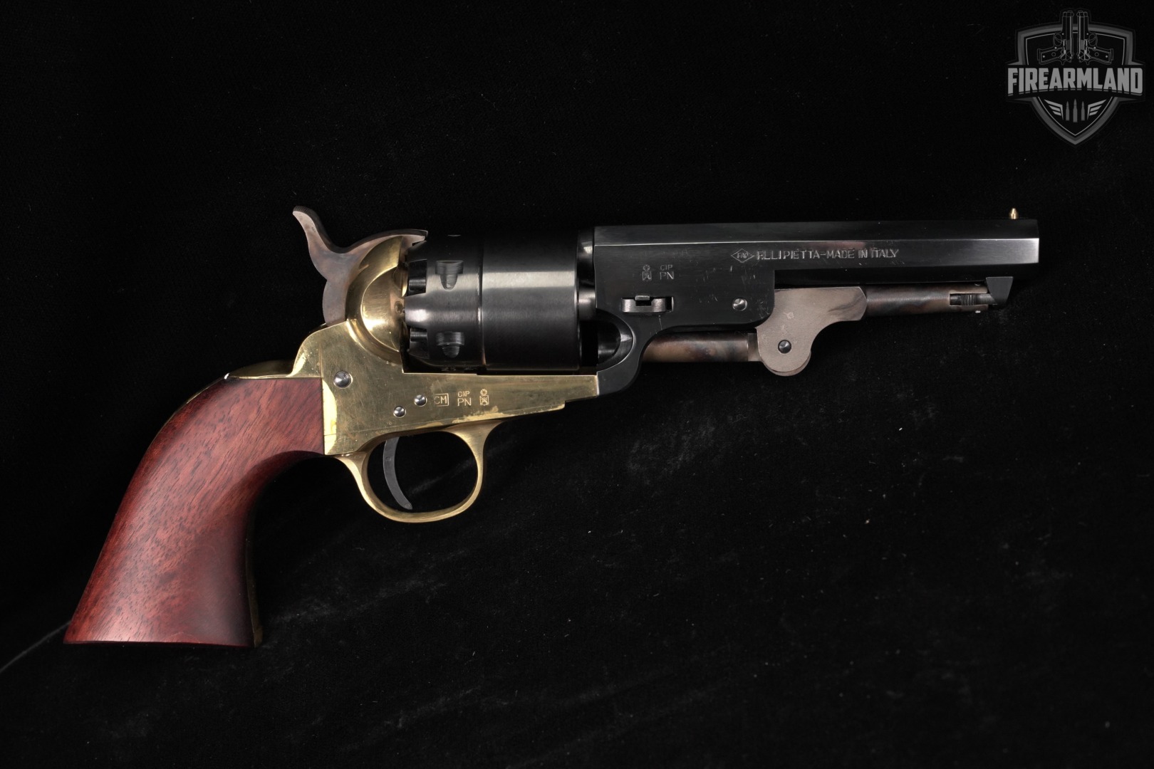 F.lli Pietta 1851 Navy Reb Nord Sheriff 44 BPM Flli 4.75" +ORIG BOX-img-4