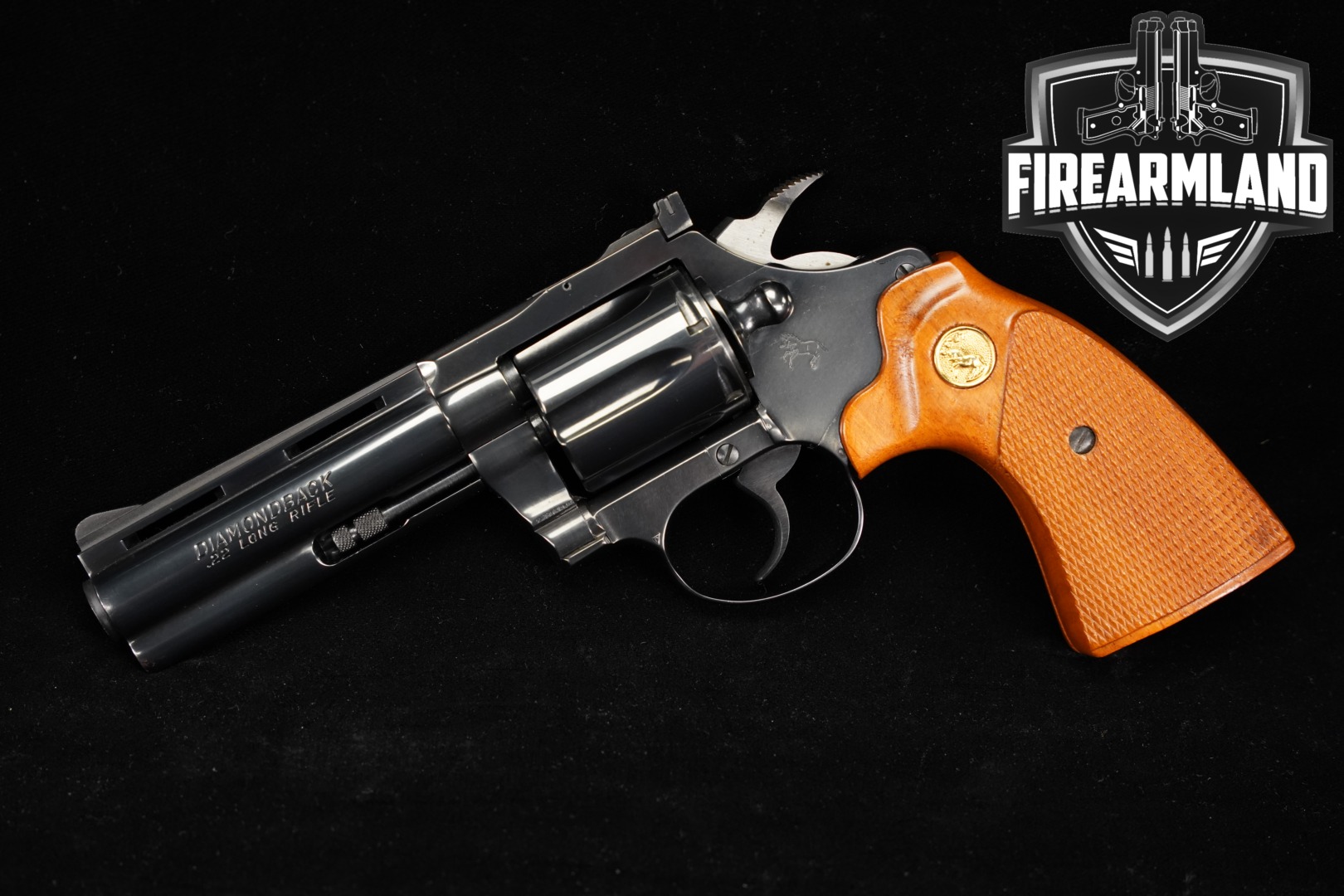 1976 Colt Diamondback .22 Long Rifle .22 LR Blued in Very Good Condition Thumbnail