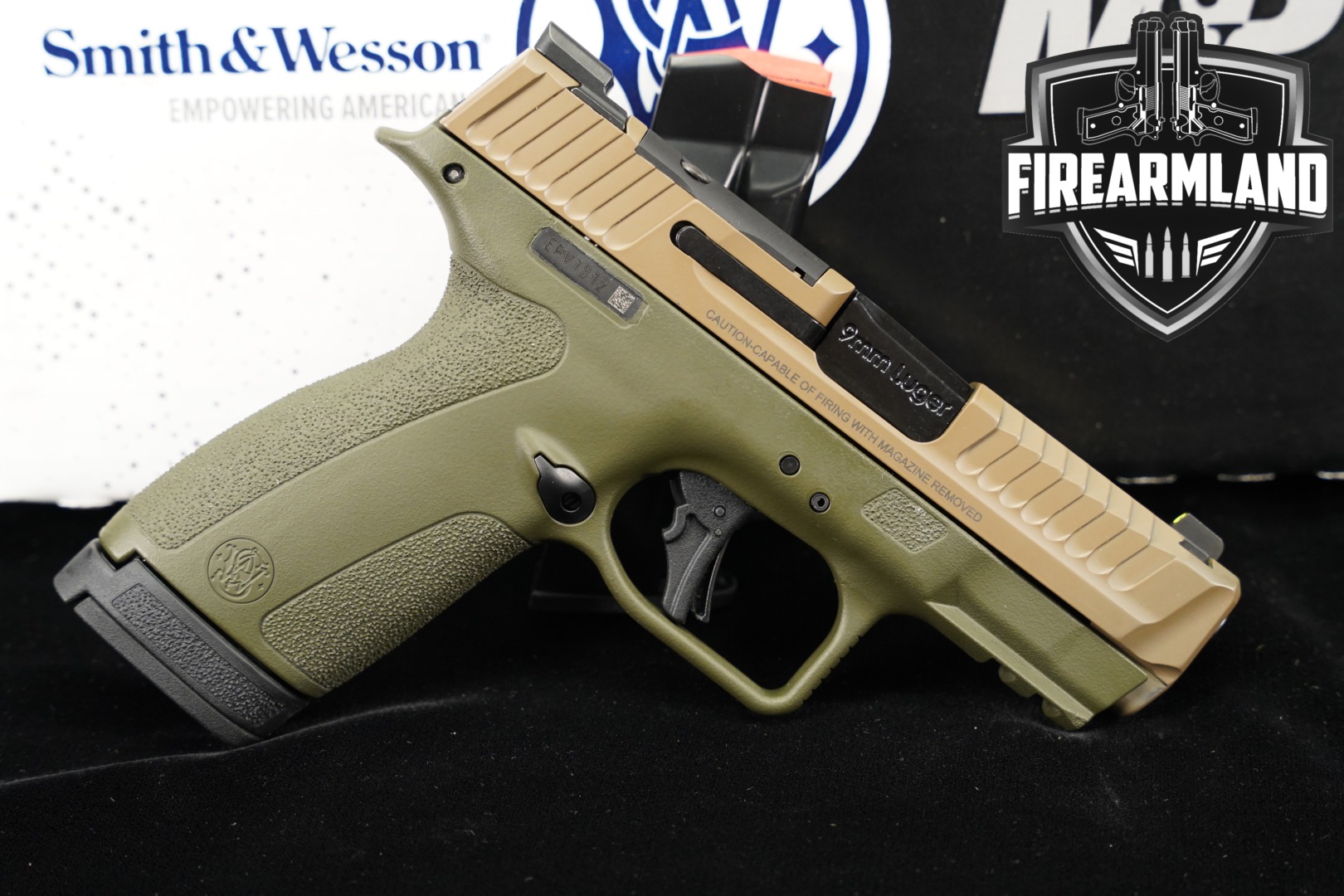Smith & Wesson M&P Shield X S&W Optics‑Ready 9mm 3.6 +2 MAGS & ORIG BOX