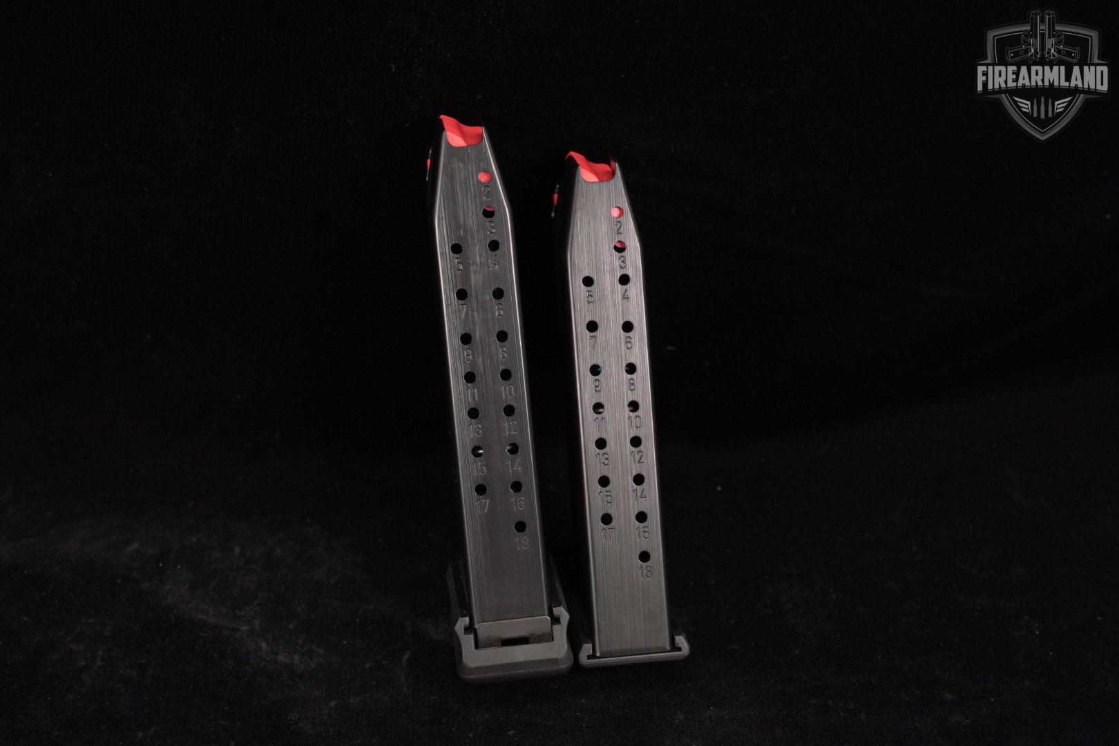 Steyr Arms ATc 5" Base OR 9mm Two-Tone Grey & Silver +2 MAGS & ORIG CASE-img-15