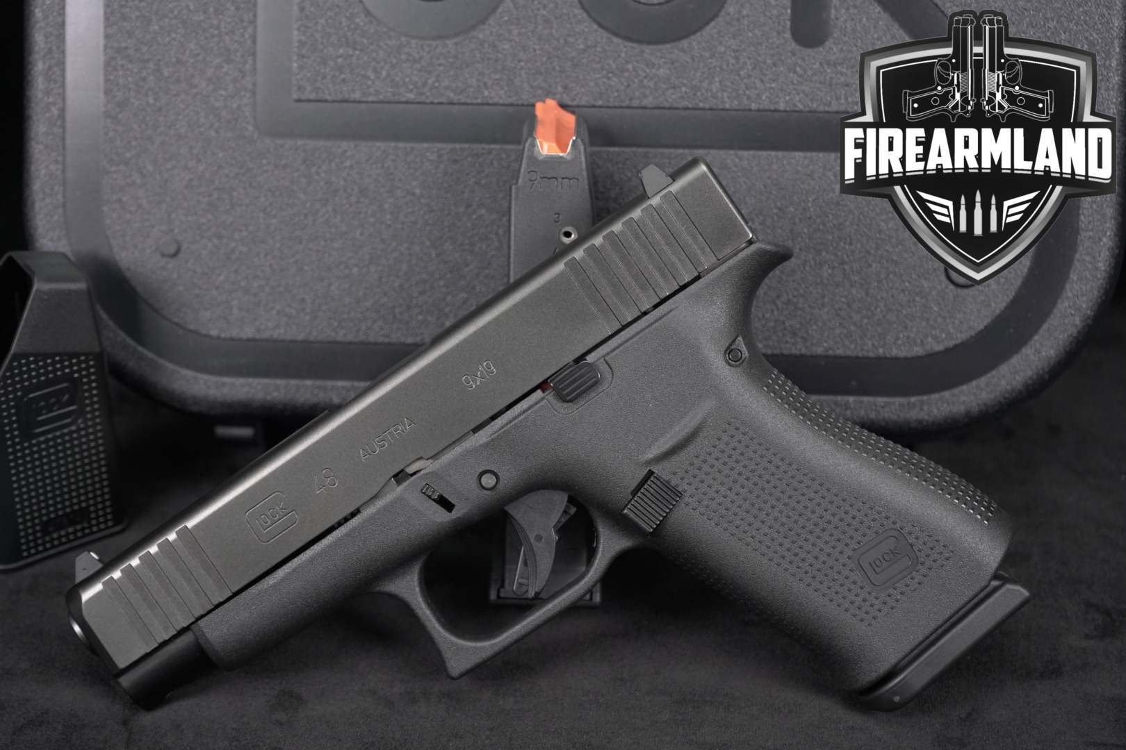Glock G48 9mm Luger Black in Excellent Condition Thumbnail
