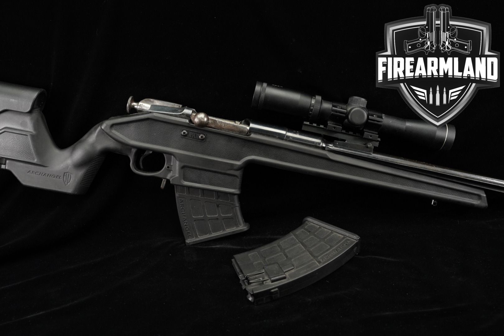 Izhevsk Arsenal Mosin-Nagant Model 91/30 Archangel Chassis +NCSTAR SCOPE-img-0