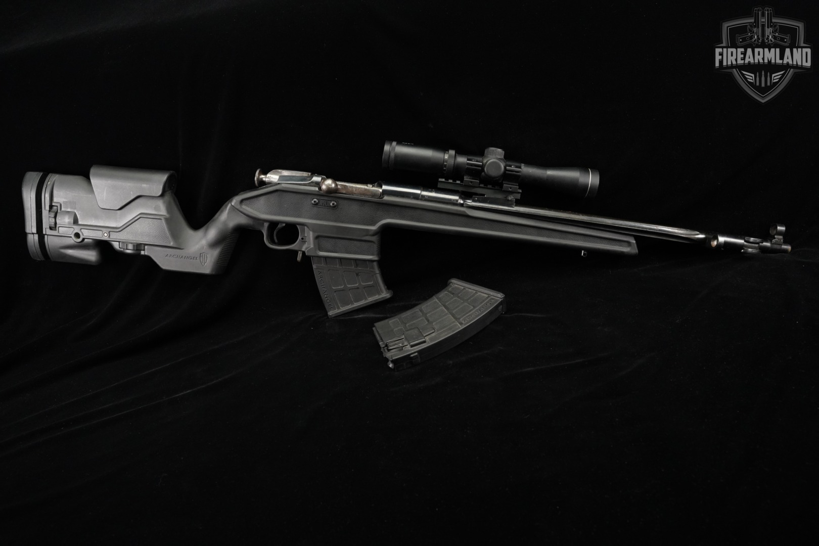 Izhevsk Arsenal Mosin-Nagant Model 91/30 Archangel Chassis +NCSTAR SCOPE-img-2