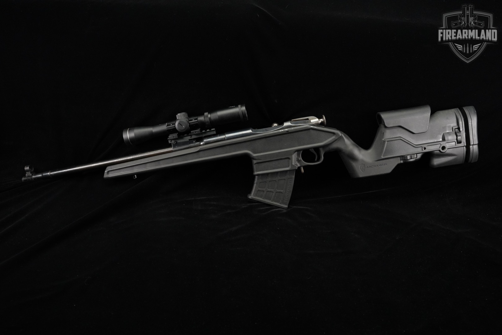 Izhevsk Arsenal Mosin-Nagant Model 91/30 Archangel Chassis +NCSTAR SCOPE-img-6