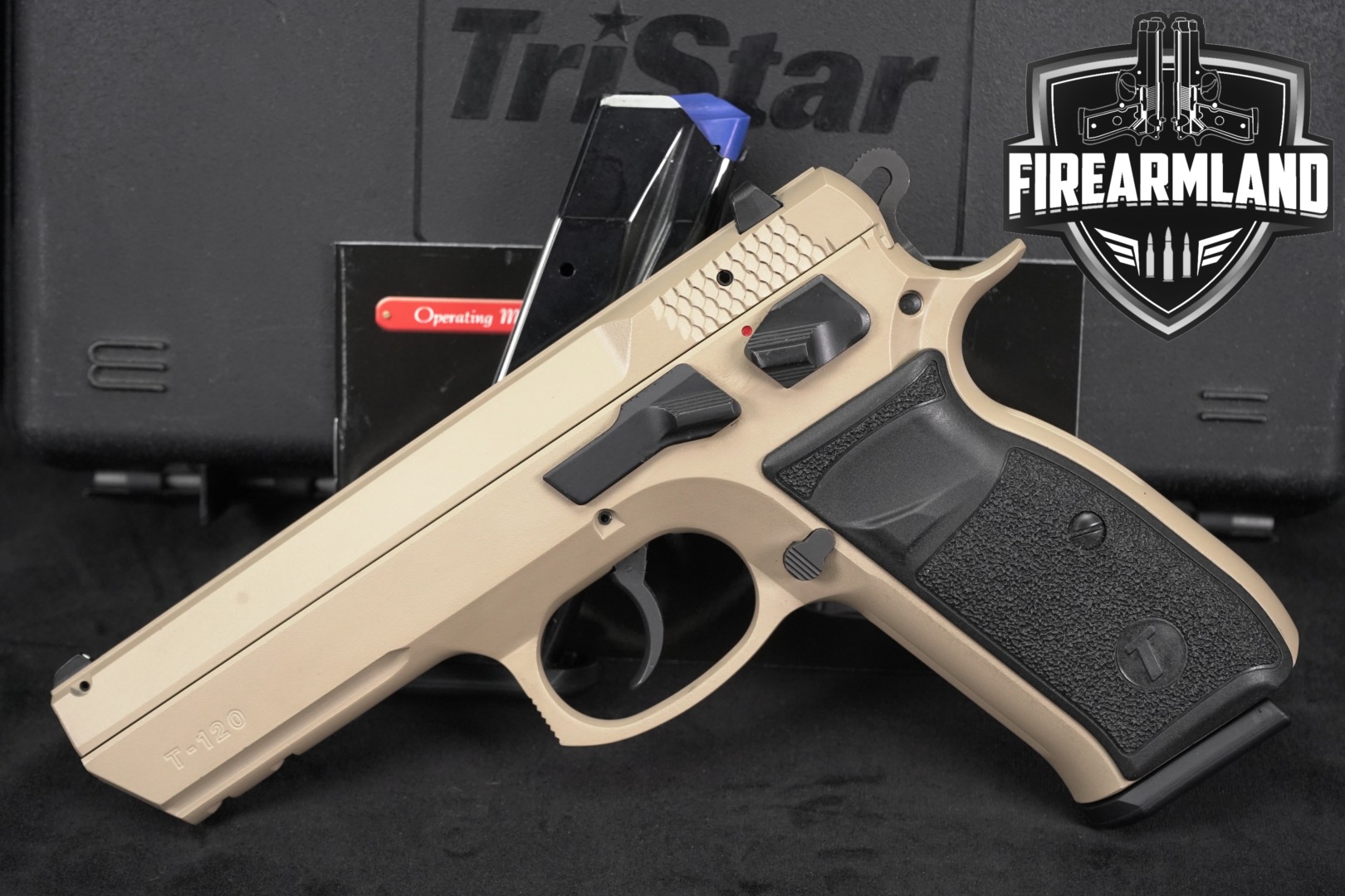 Canik T-120 9mm Luger Desert Sand in Excellent Condition Thumbnail