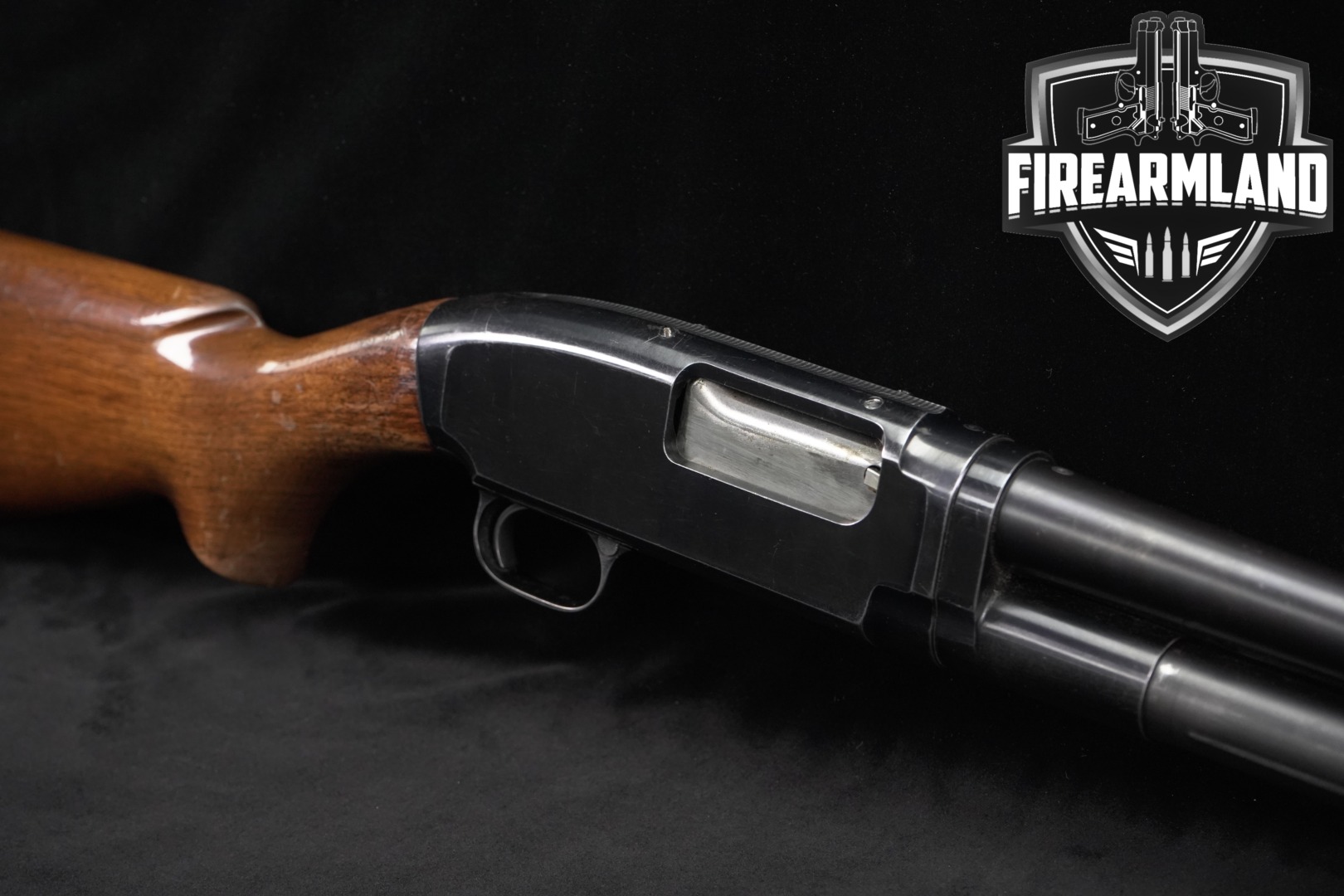 1941 Winchester Repeating Arms Model 12 Field Grade 16 Gauge Blued & Walnut in Fair Condition Thumbnail