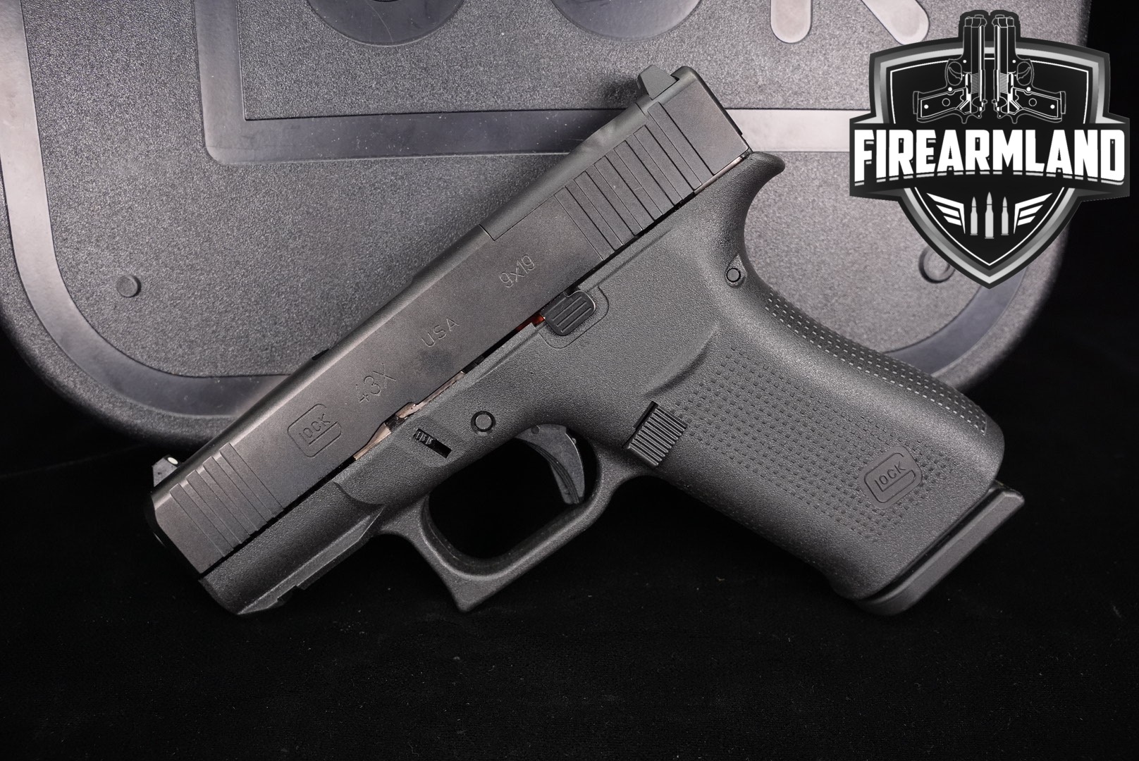 Glock 43X MOS G43X Slimline 9mm 3.41" +ORIG CASE-img-0
