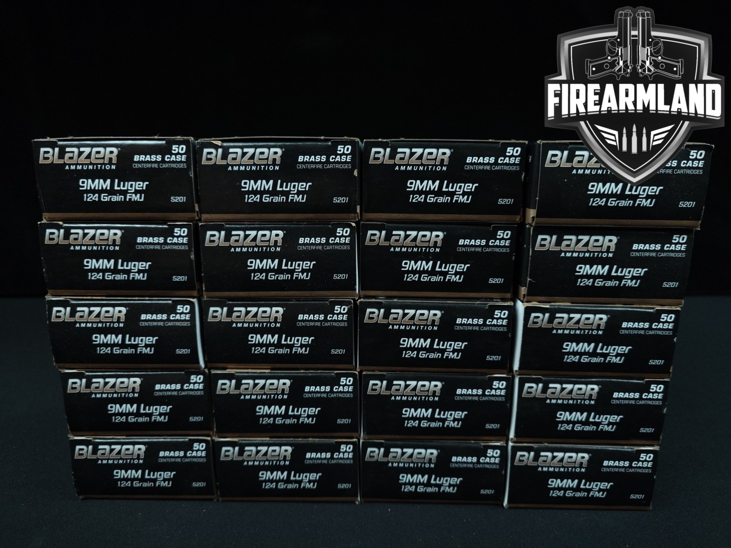 Blazer 9MM Ammo 9mm Luger in New - Old Stock Condition Thumbnail