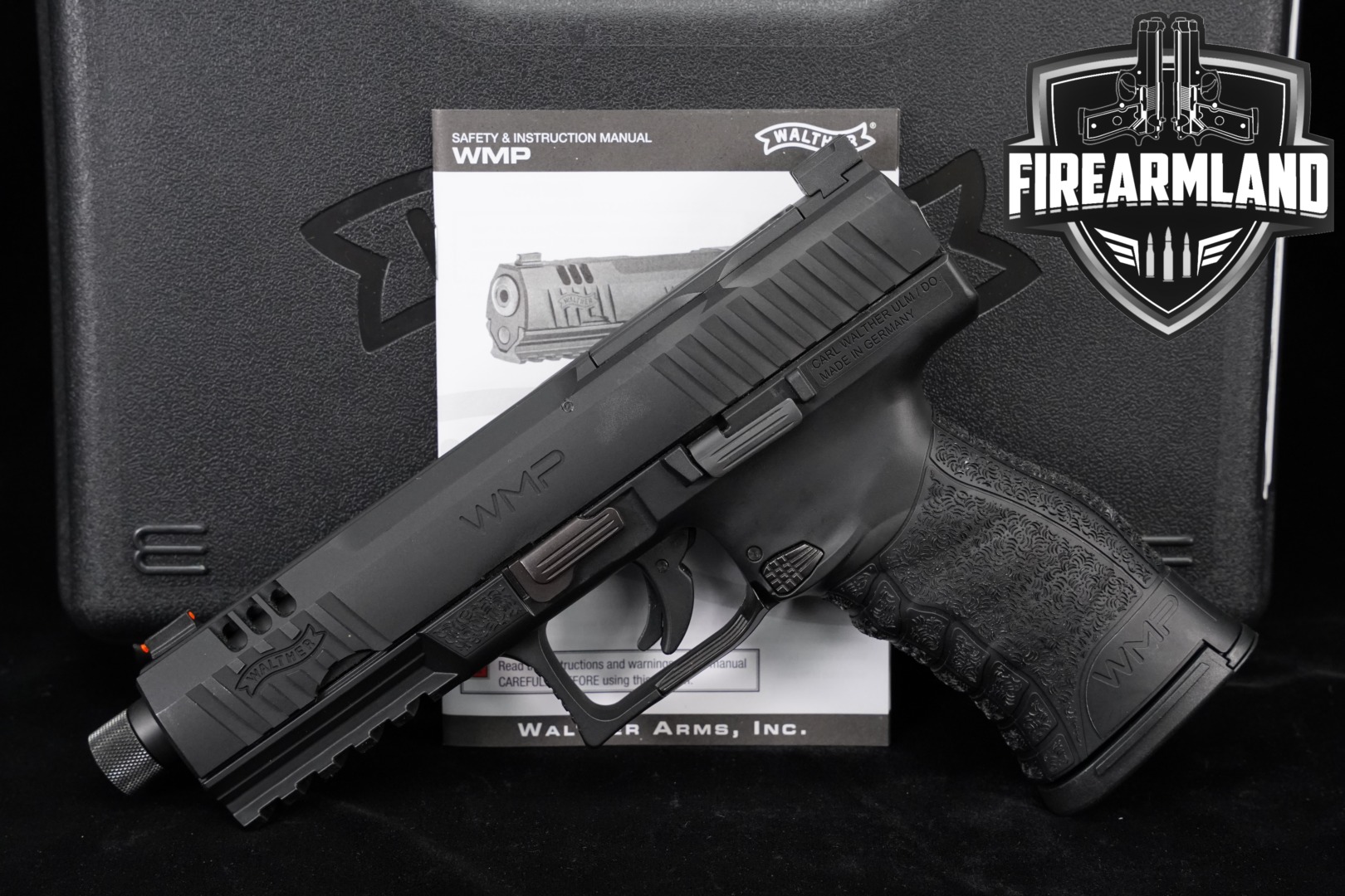 Walther WMP SD .22 WMR Black in Very Good Condition Thumbnail