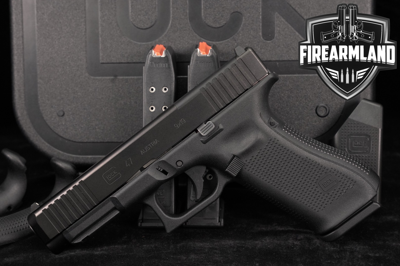 LIKE-NEW Glock 47 Gen5 MOS G47 Gen 5 9mm 4.49 +3 MAGS, ORIG CASE-img-0