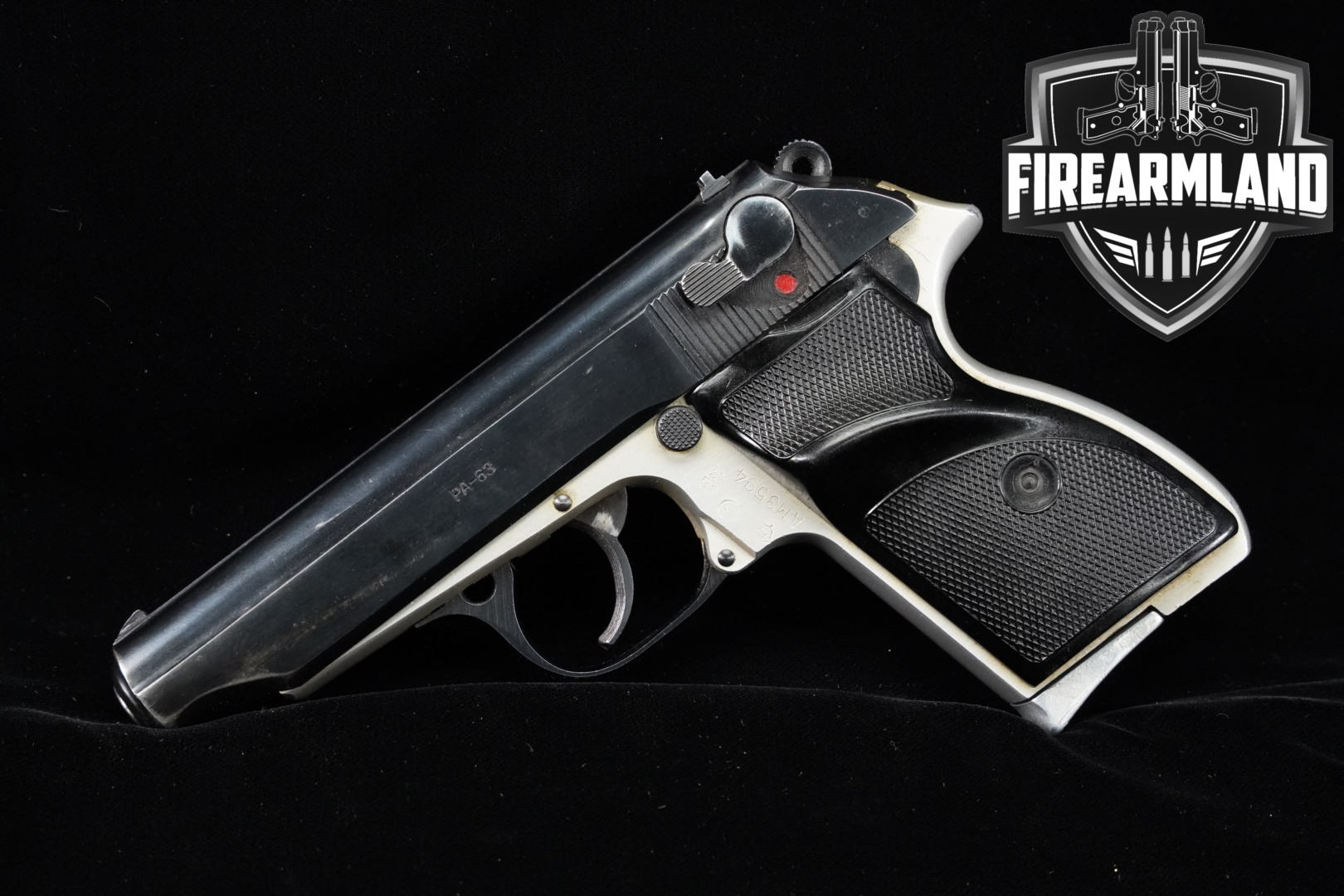 1978 FEG PA-63 9x18mm Makarov Two-Tone Blued & Silver in Good Condition Thumbnail