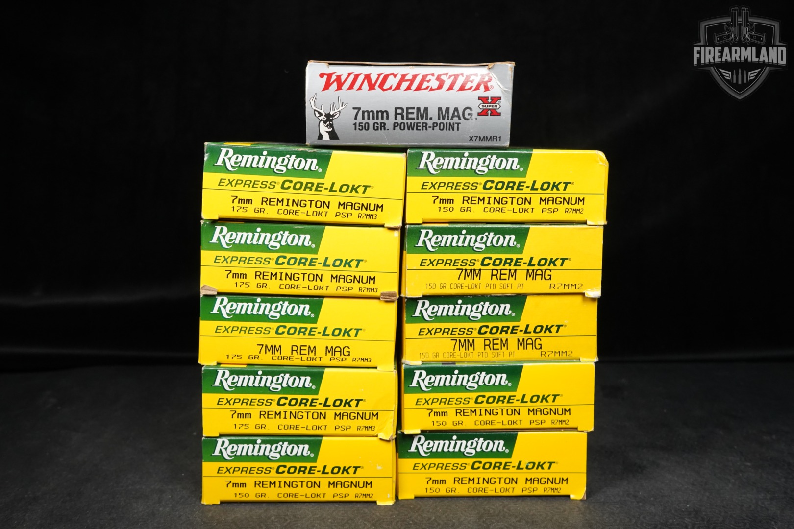 220 RDS! 7mm Rem Magnum Ammo Remington Mag Ammunition-img-2