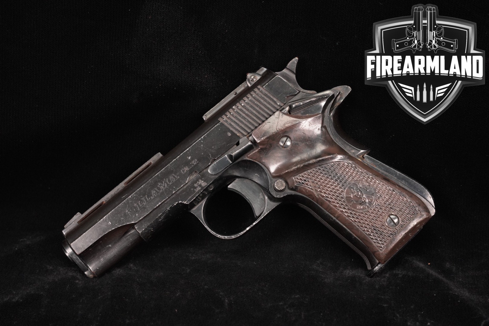 Llama X-A 32 ACP 3.75" Blued XA 10 10A Pocket 1911-img-0