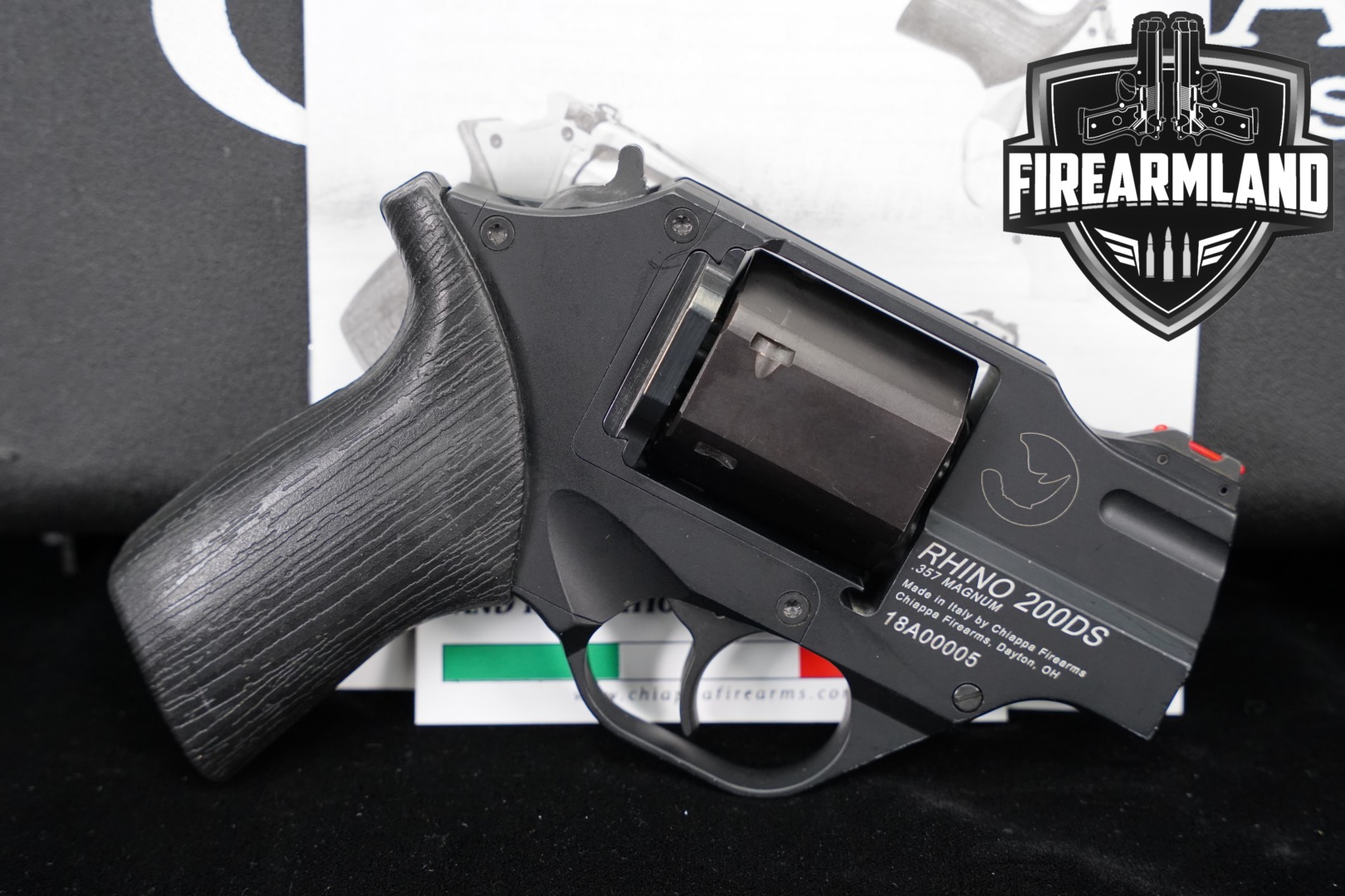 Chiappa Firearms Rhino 200DS .357 Mag. Black in Very Good Condition Thumbnail