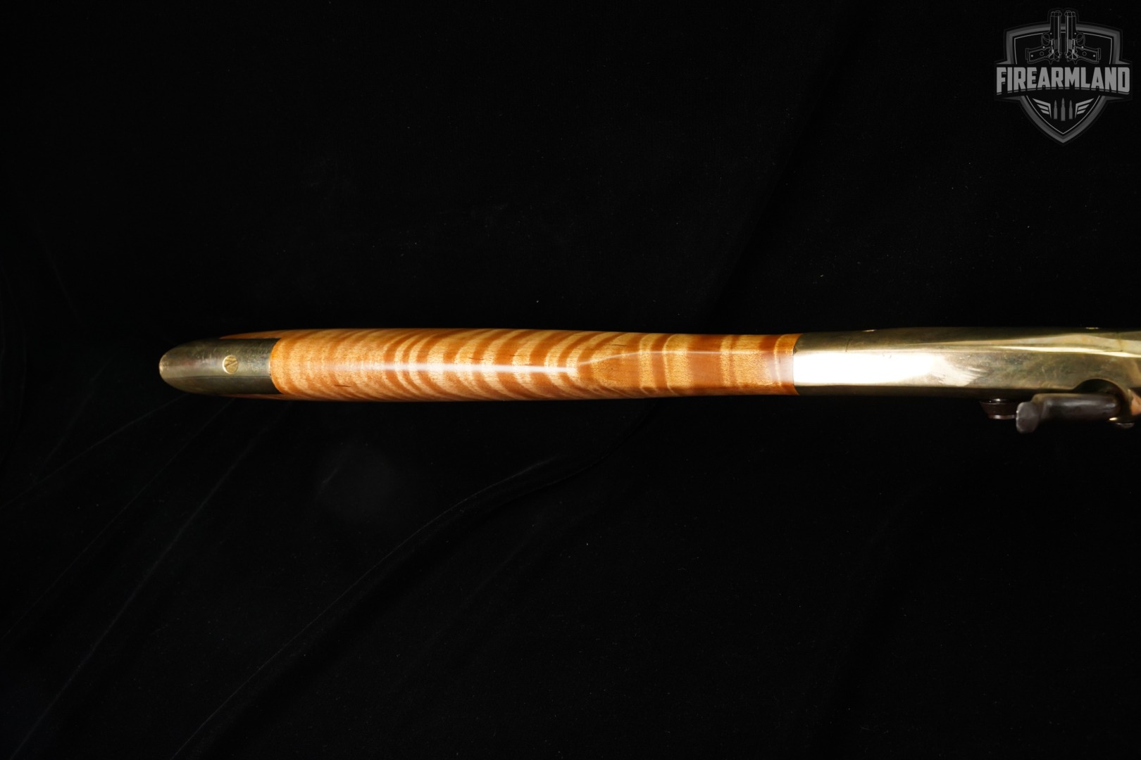 Mowery Ethan Allen & Thurber 50 BPM 28" Brass & Curly Maple-img-10