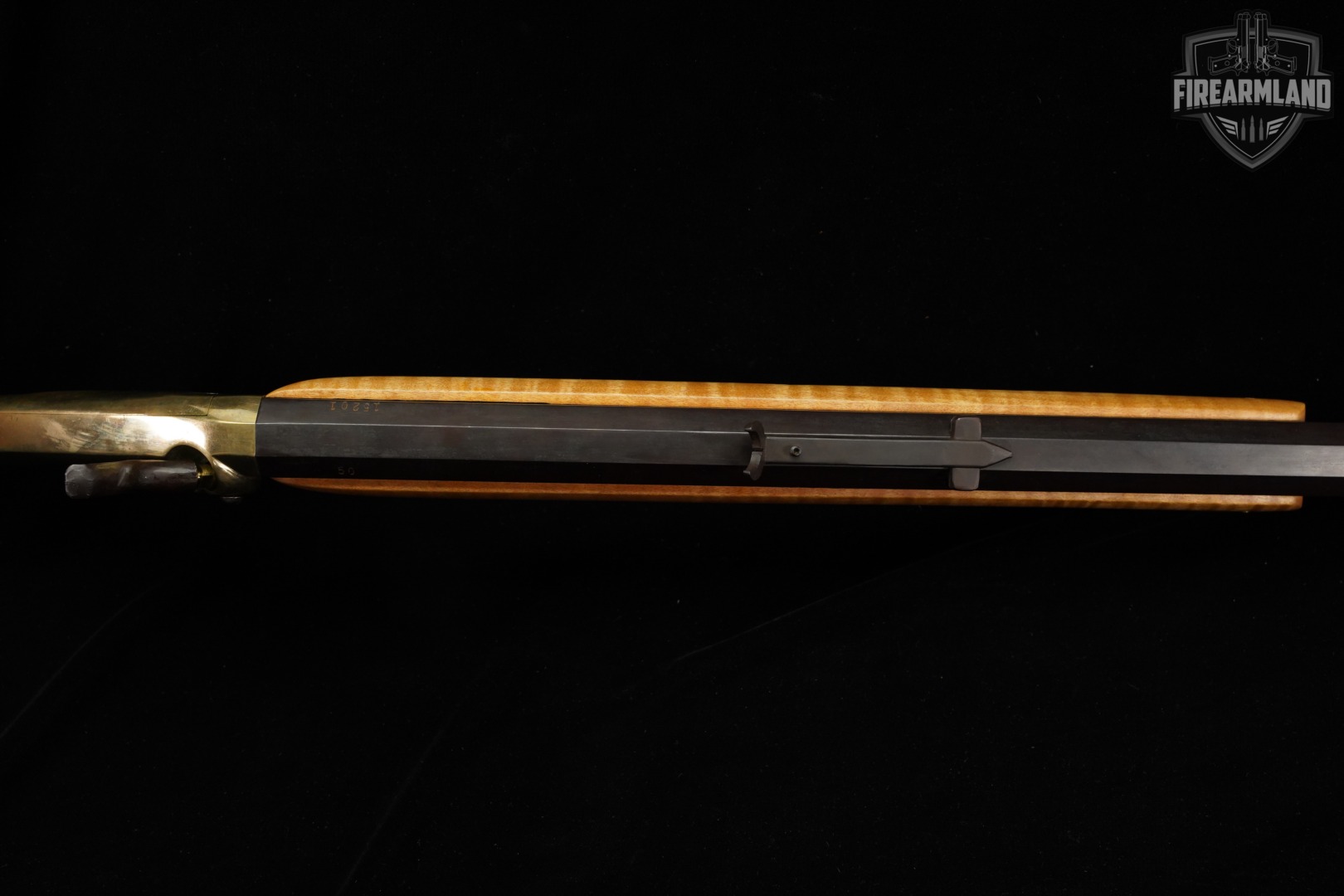 Mowery Ethan Allen & Thurber 50 BPM 28" Brass & Curly Maple-img-11