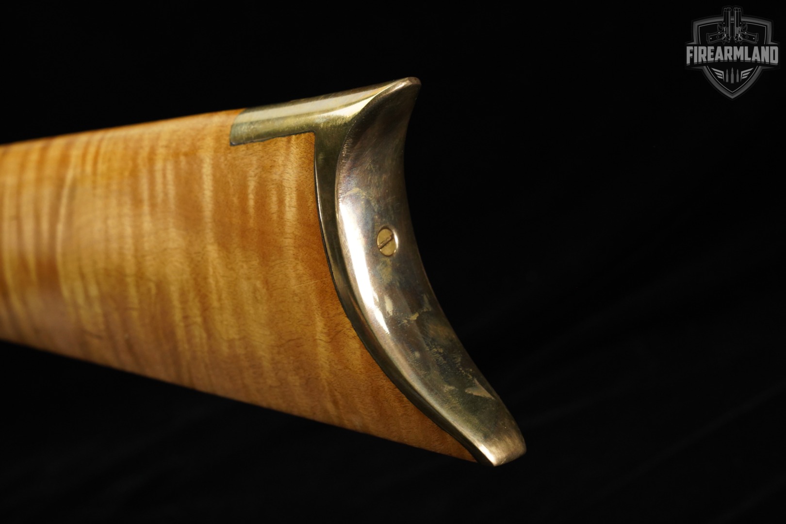 Mowery Ethan Allen & Thurber 50 BPM 28" Brass & Curly Maple-img-17