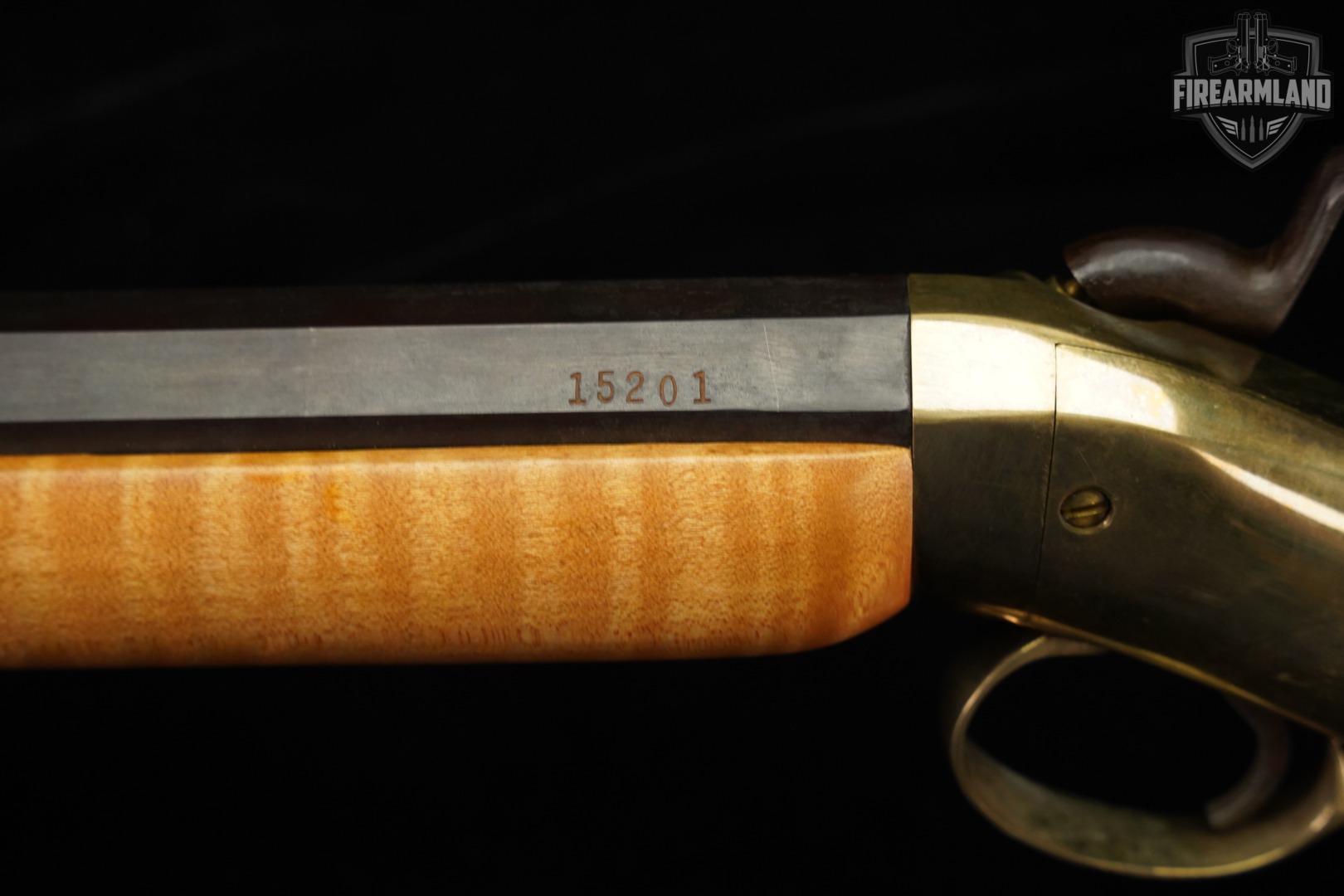 Mowery Ethan Allen & Thurber 50 BPM 28" Brass & Curly Maple-img-18
