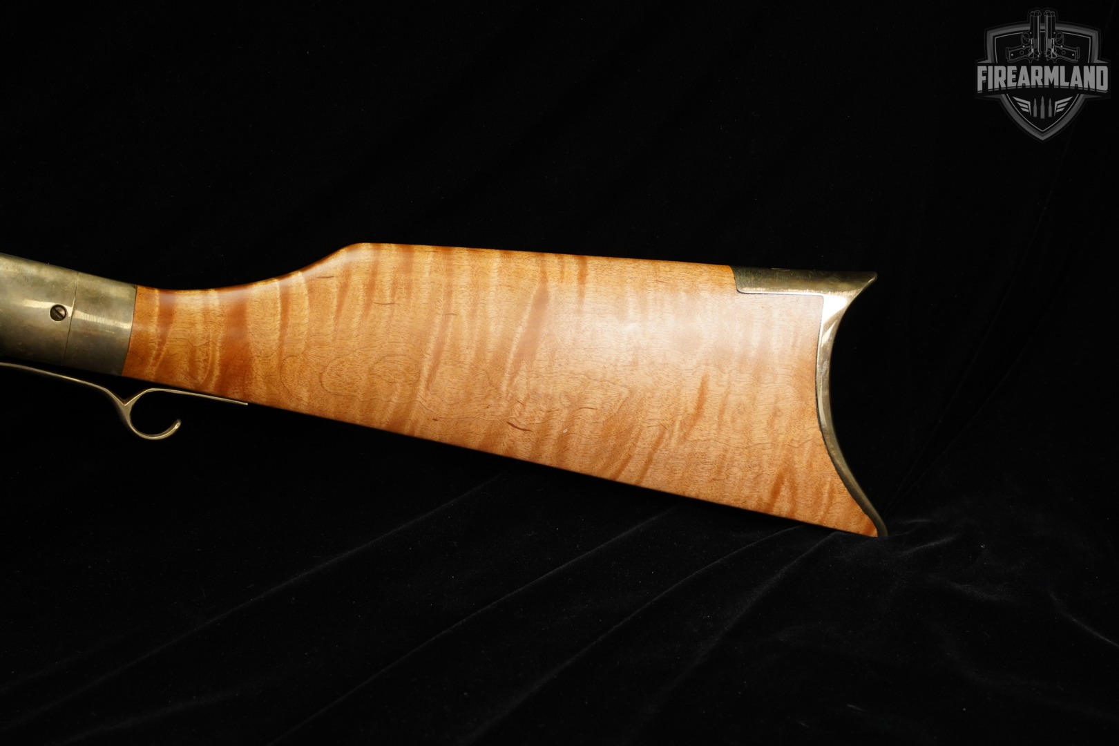 Mowery Ethan Allen & Thurber 50 BPM 28" Brass & Curly Maple-img-9