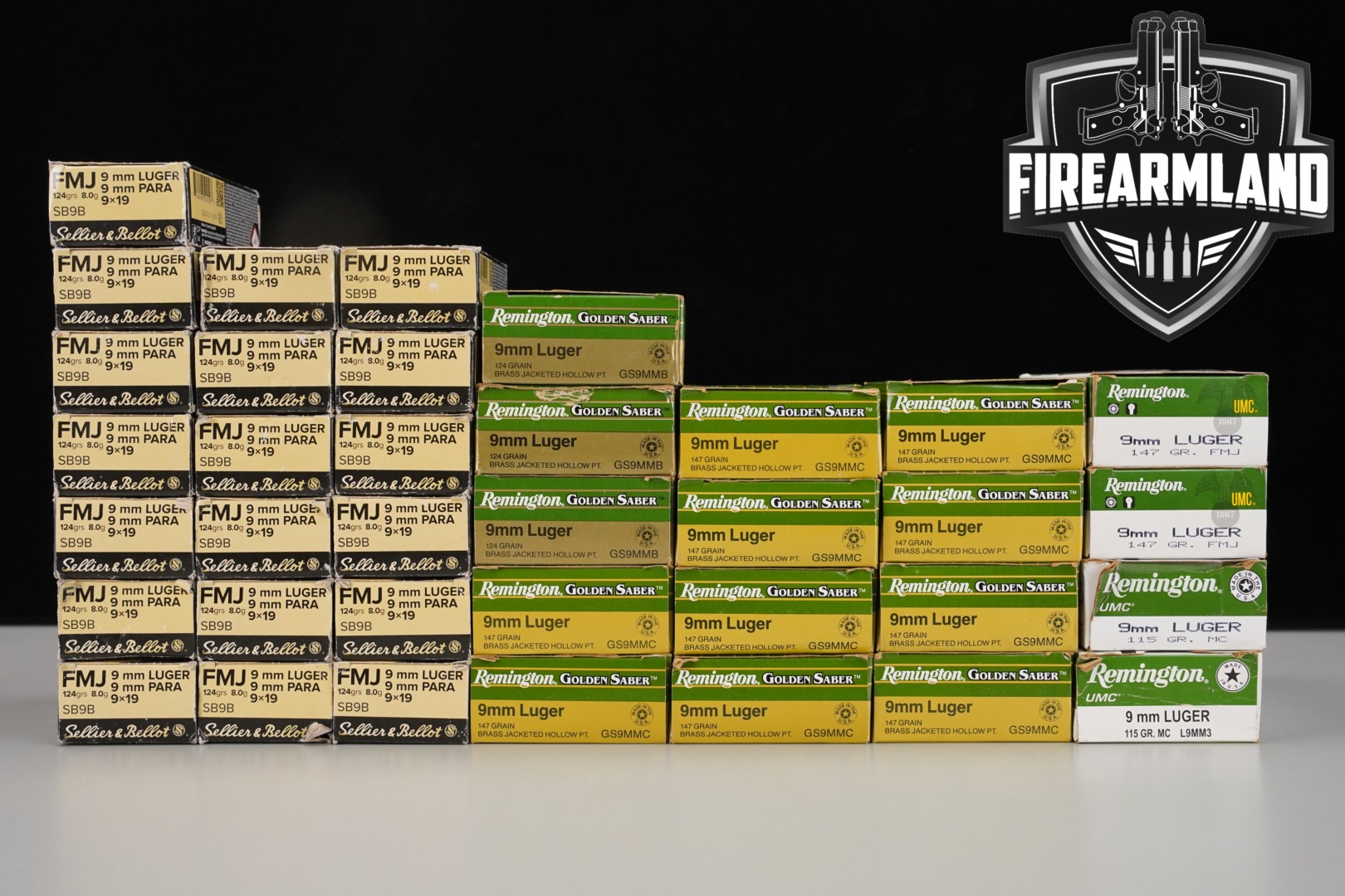 Multiple Manufacturers 9MM AMMO 9mm Luger in New - Old Stock Condition Thumbnail