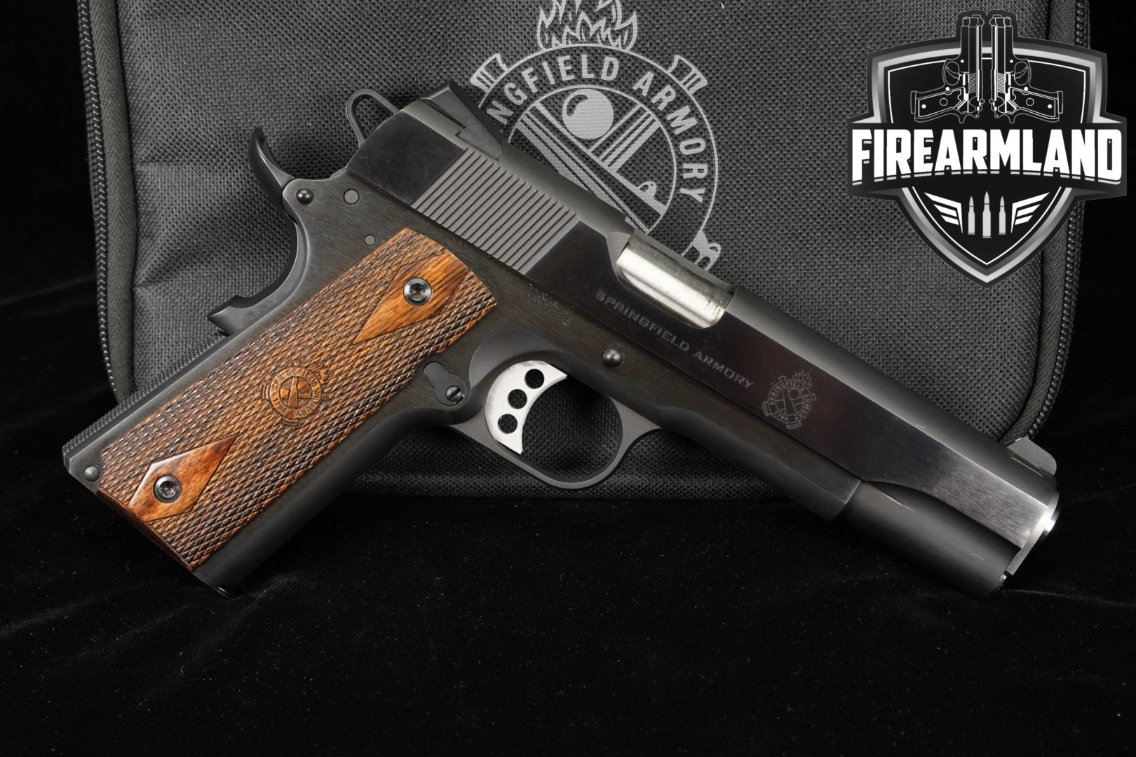 Springfield Armory 1911 Garrison 45 ACP 5" Blued +ORIG CASE-img-0