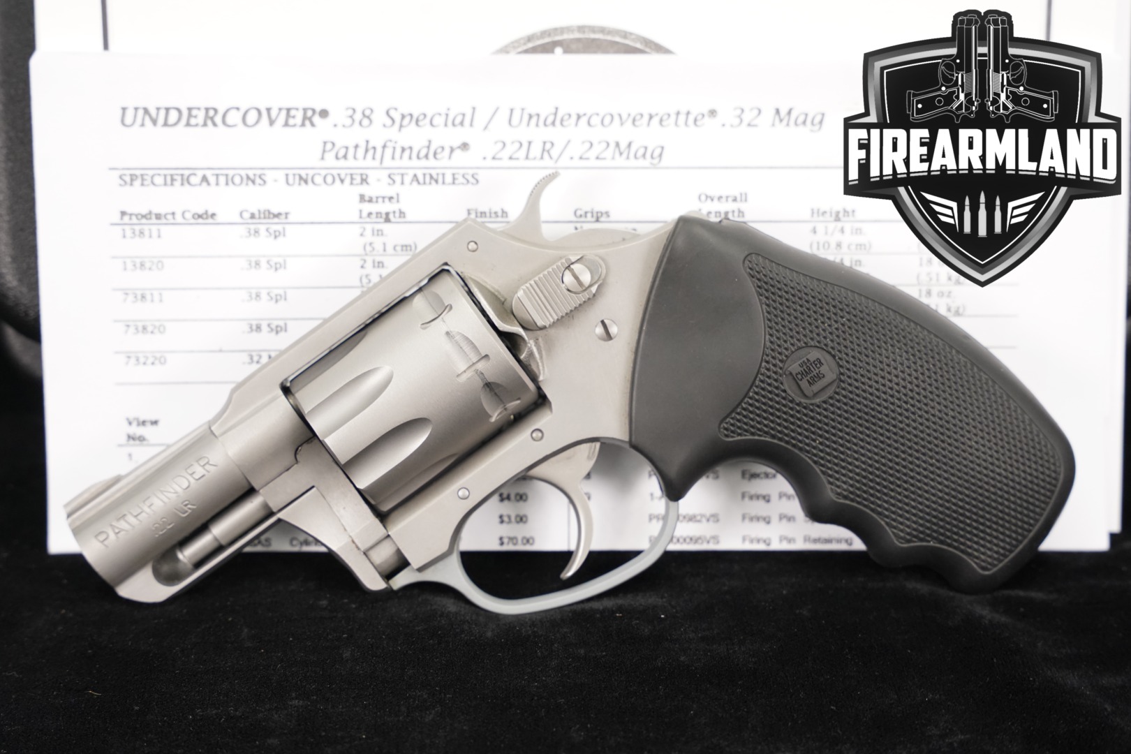Charter Arms Pathfinder .22 LR Matte Stainless in Good Condition Thumbnail