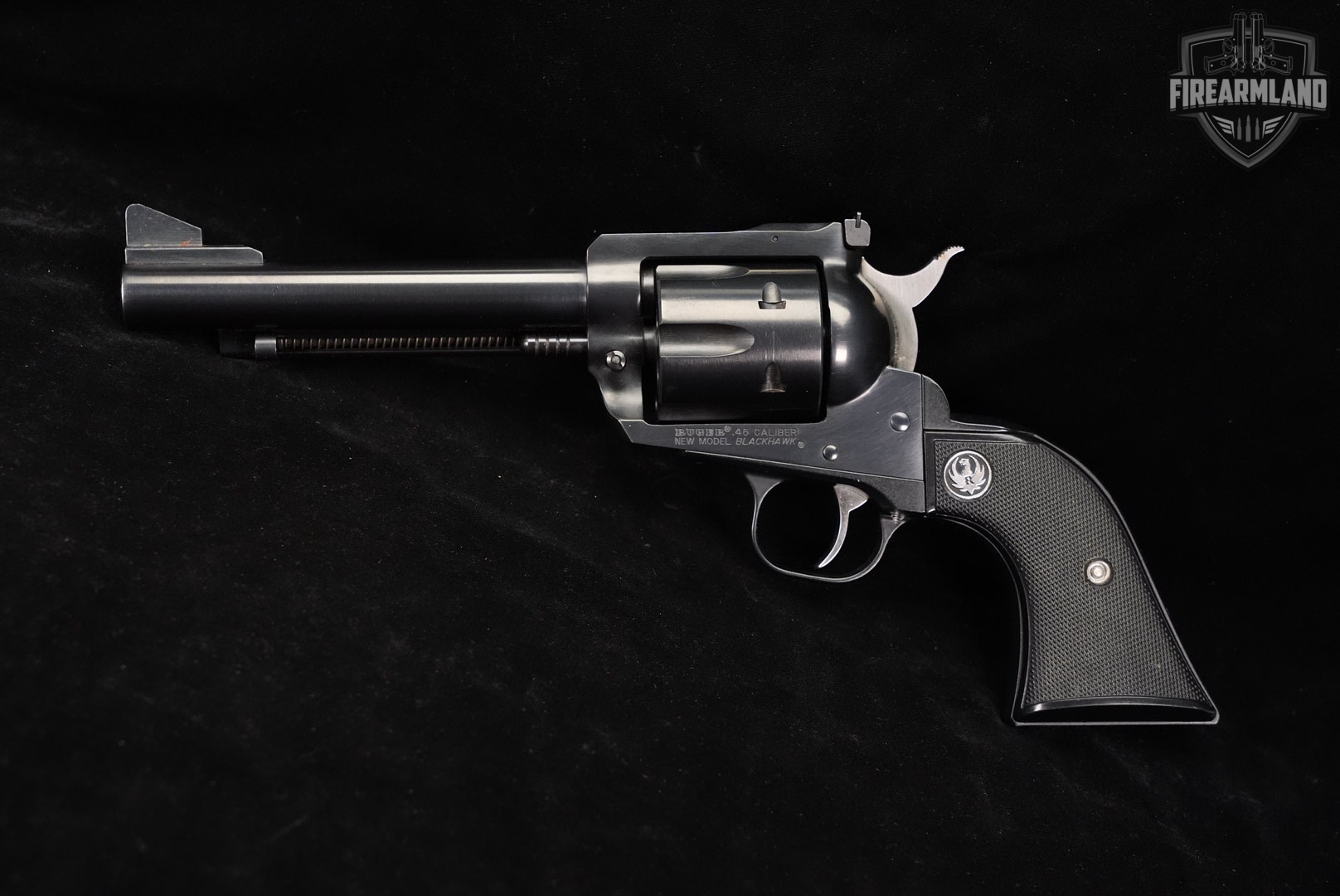 Ruger New Model Blackhawk 45 Colt 5.5" Blued +ORIG CASE-img-4