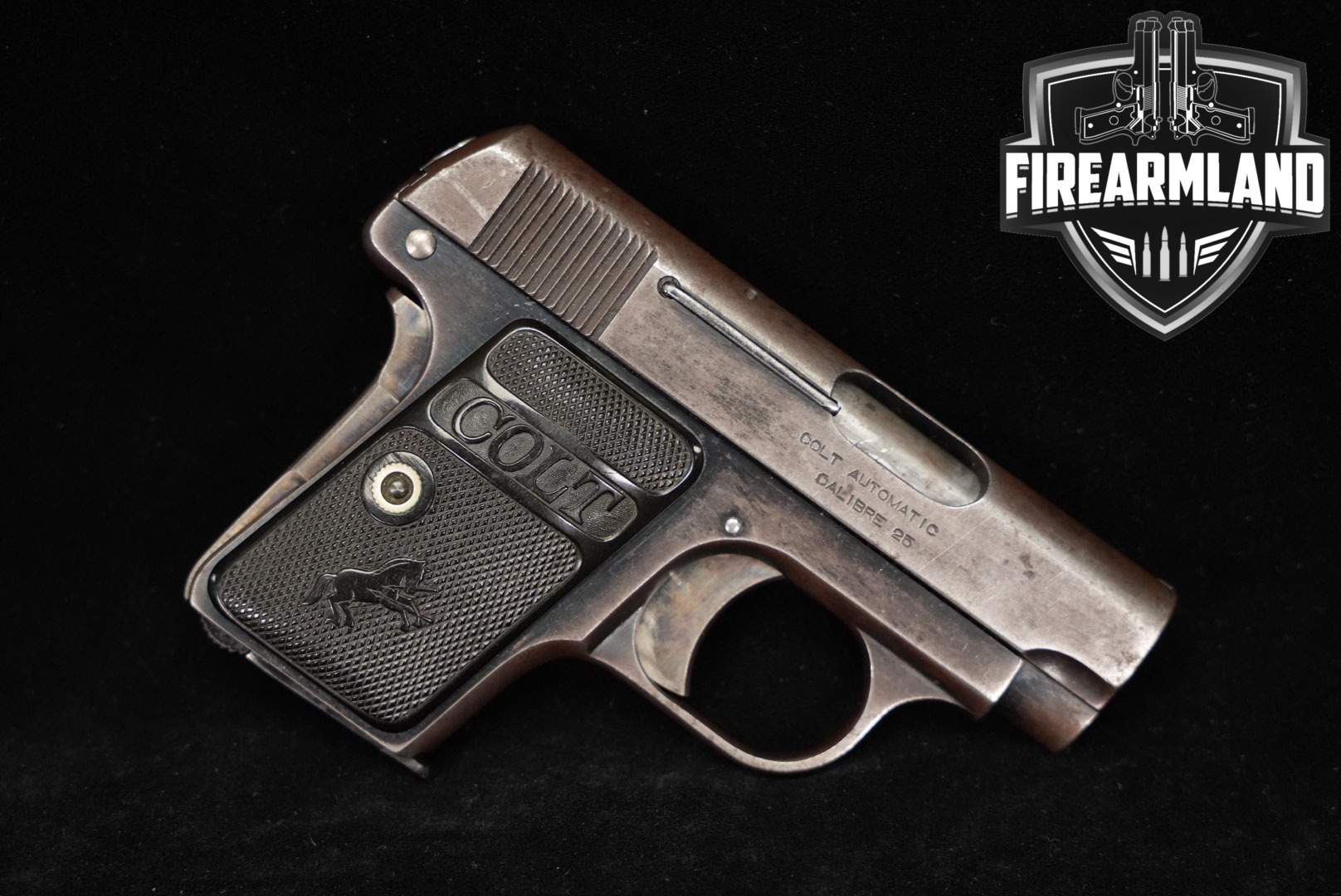 1917 Colt Model 1908 Vest Pocket 25 ACP (6.35Mm) 2" M1908-img-0