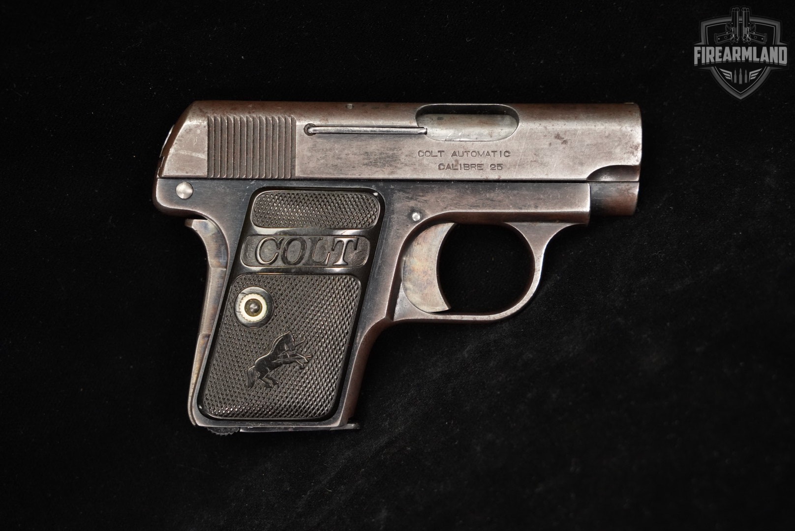 1917 Colt Model 1908 Vest Pocket 25 ACP (6.35Mm) 2" M1908-img-2